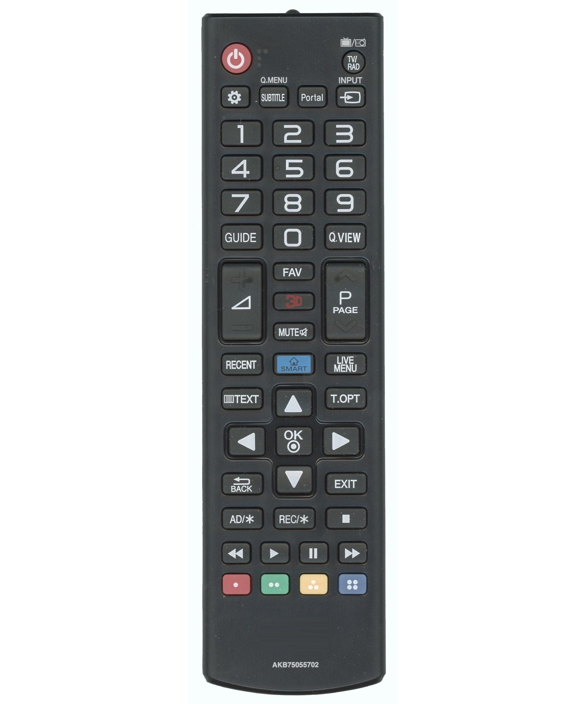 LG AKB75055702 TV Remote Control