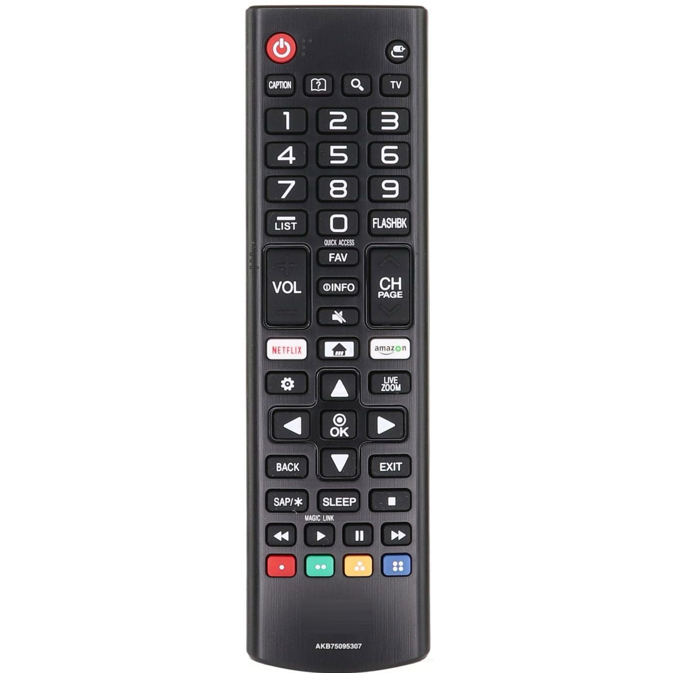 LG AKB75095307 Smart TV Remote Control with Netflix and Amazon Shortcuts – AKB75095307