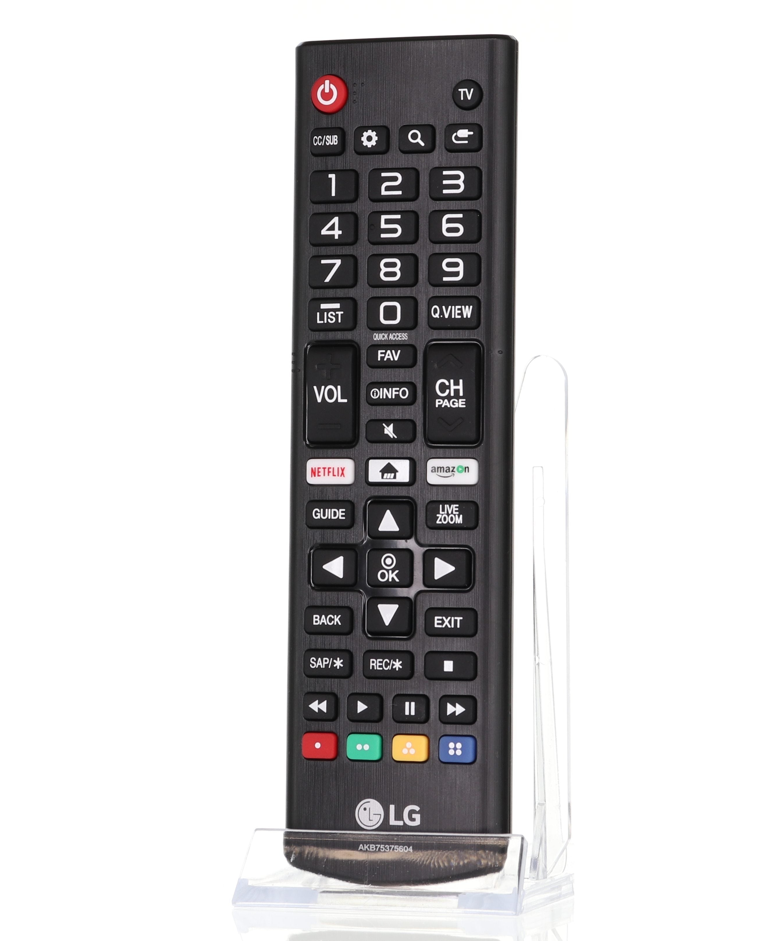 LG AKB75375604 TV Remote Control | IR | Netflix | Prime Video - AGF76631070