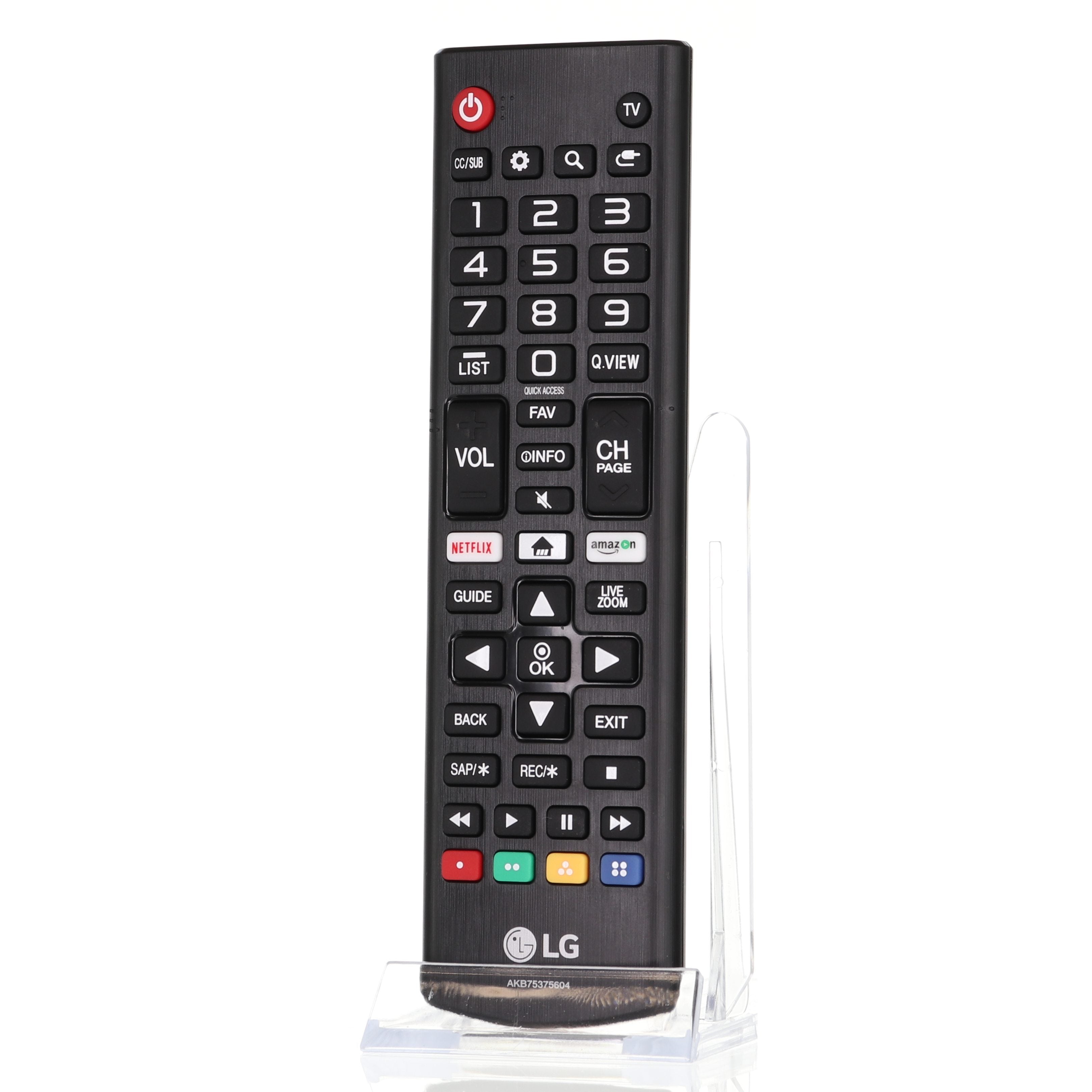 LG AKB75375604 TV Remote Control | IR | Netflix | Prime Video - AGF76631070