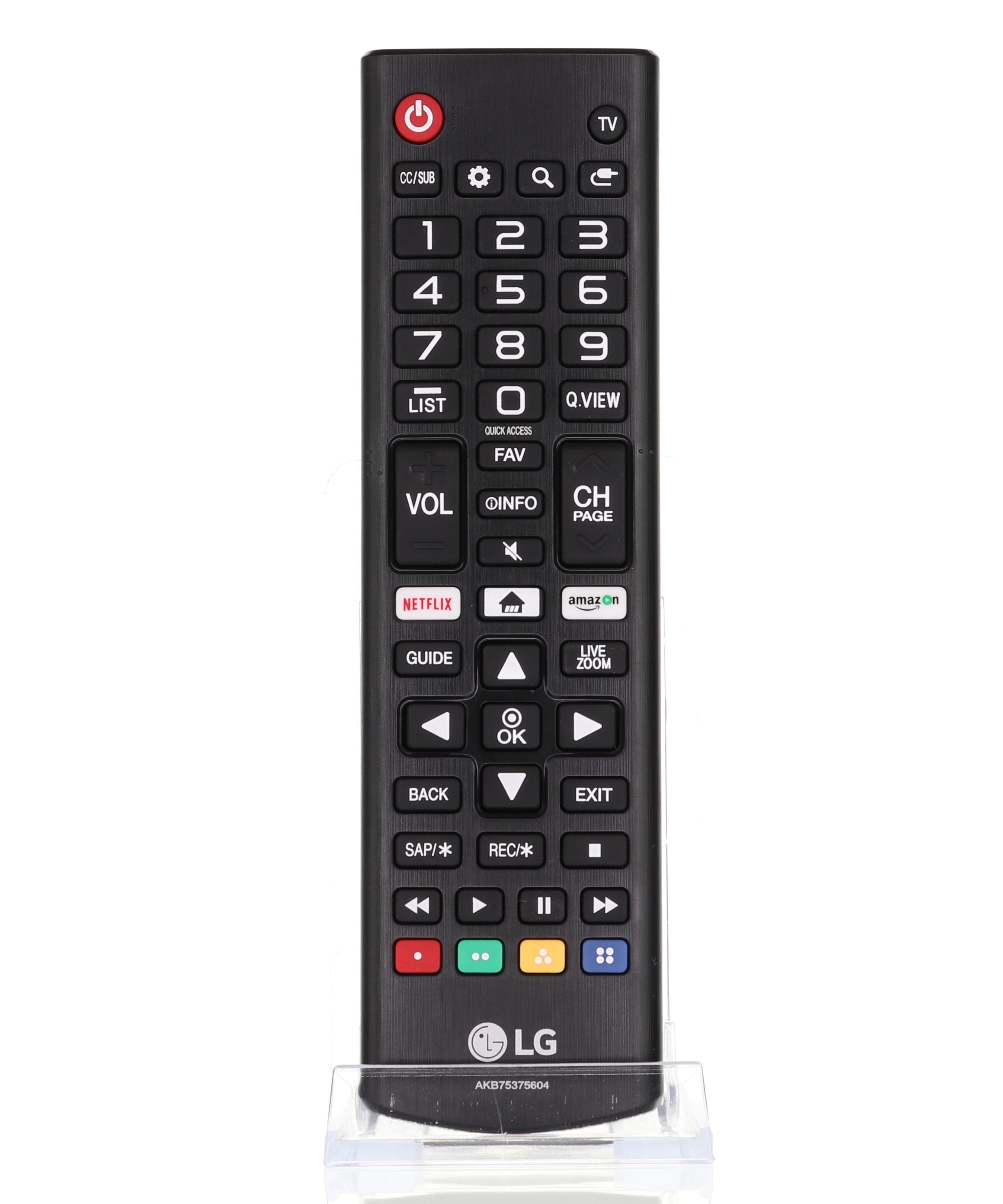 LG AKB75375604 TV Remote Control | IR | Netflix | Prime Video - AGF76631070