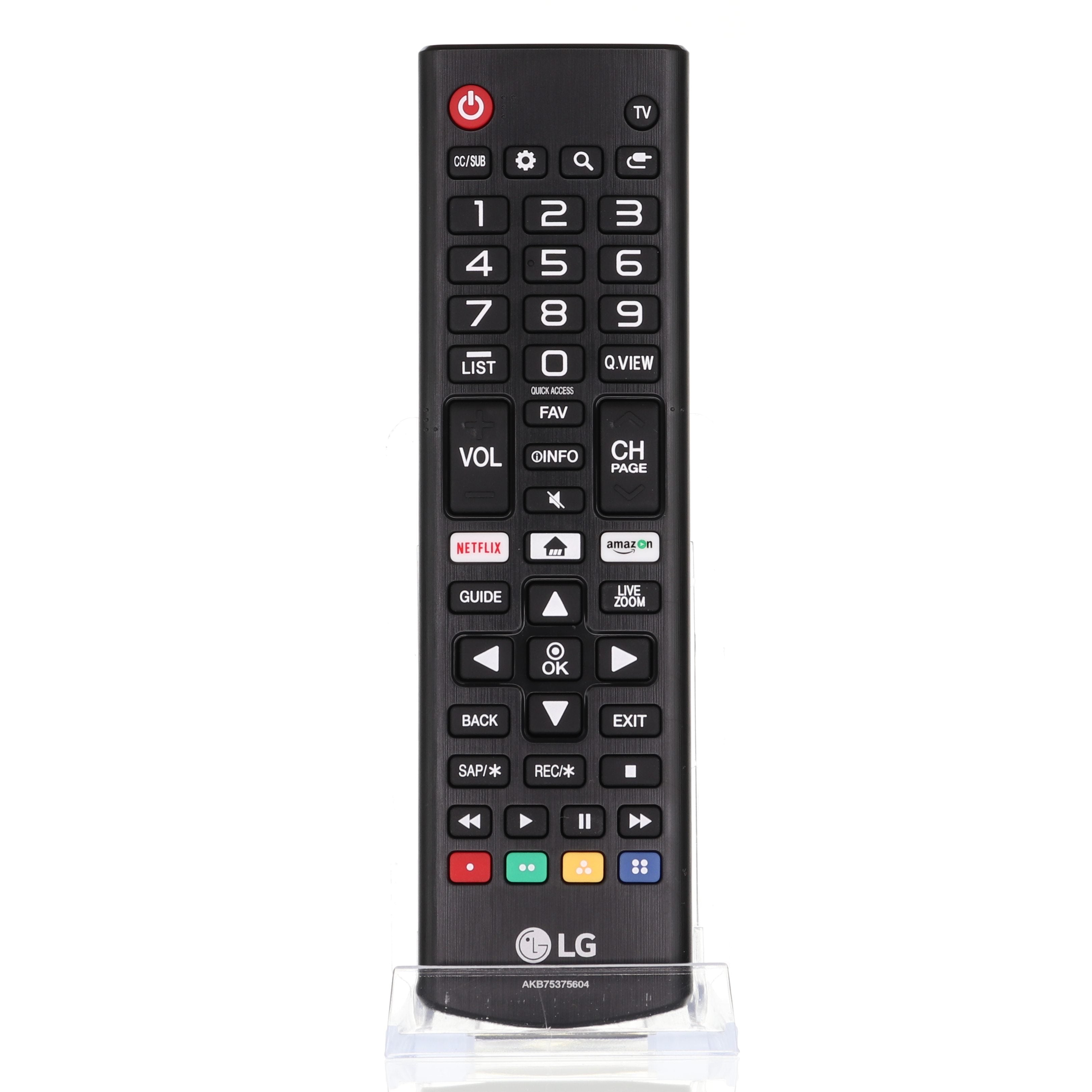 LG AKB75375604 TV Remote Control | IR | Netflix | Prime Video - AGF76631070