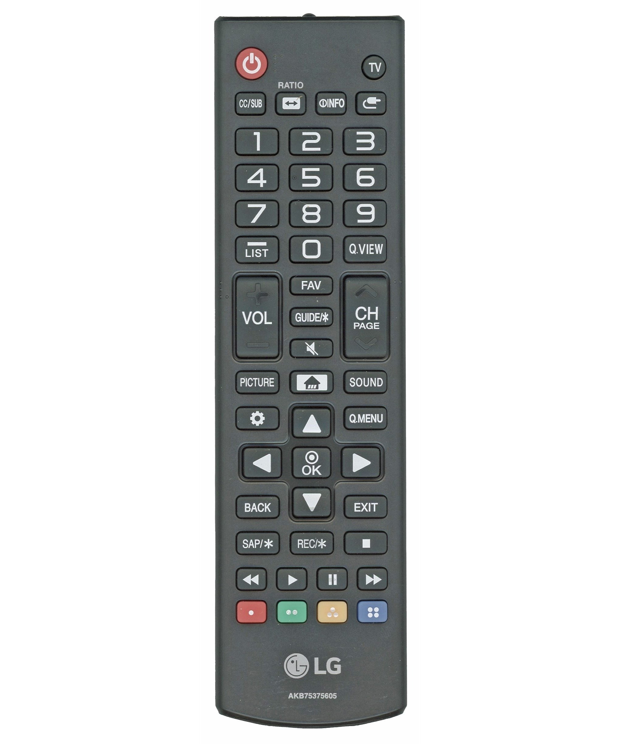 LG AKB75375605 Smart TV Remote Control | IR - AKB75375605