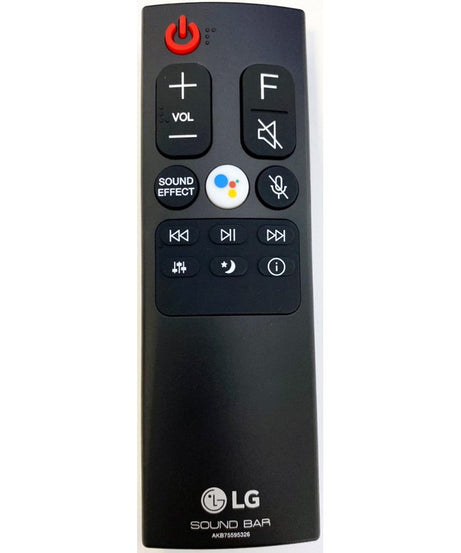LG AKB75595326 Sound Bar Remote Control