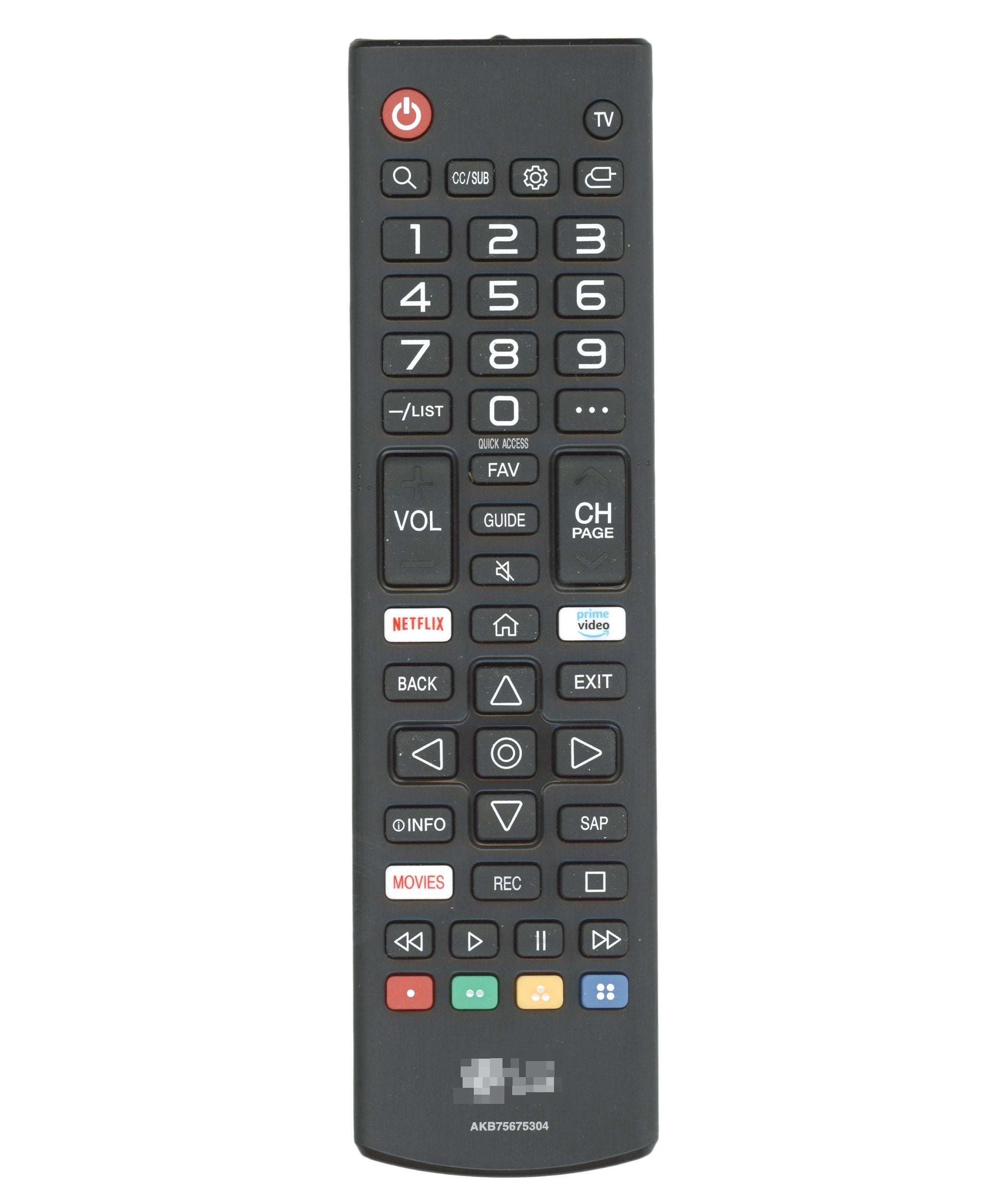 LG AKB75675304 Smart TV Remote Control | Netflix | Prime Video | Movies - AKB75675304