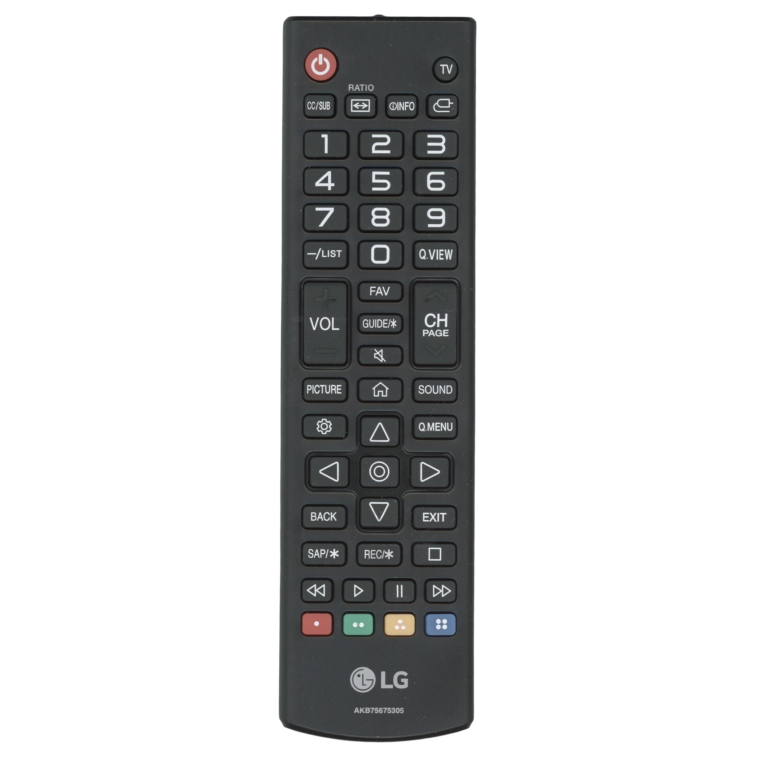 LG AKB75675305 TV Remote Control