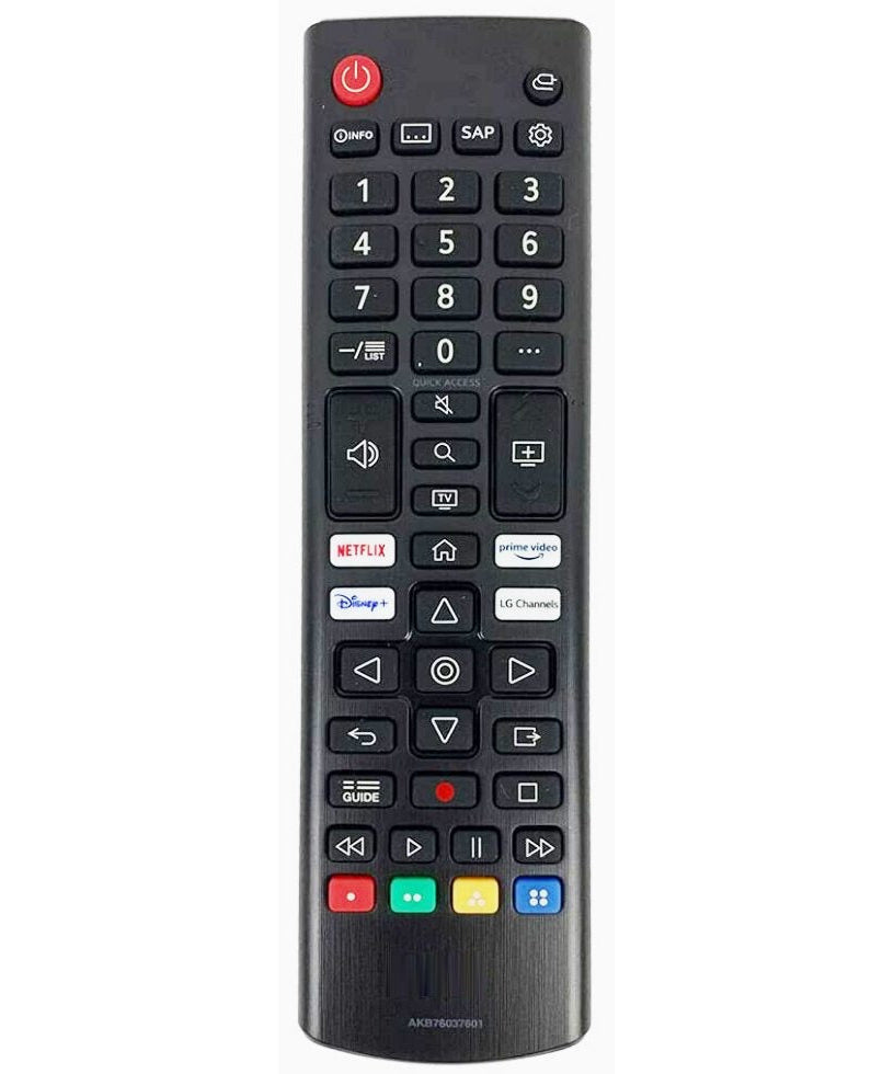LG AKB76037601 Smart TV IR Remote Control – AKB76037601