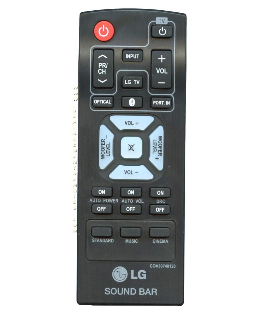 LG COV30748128 Sound Bar audio Remote Control - COV30748128