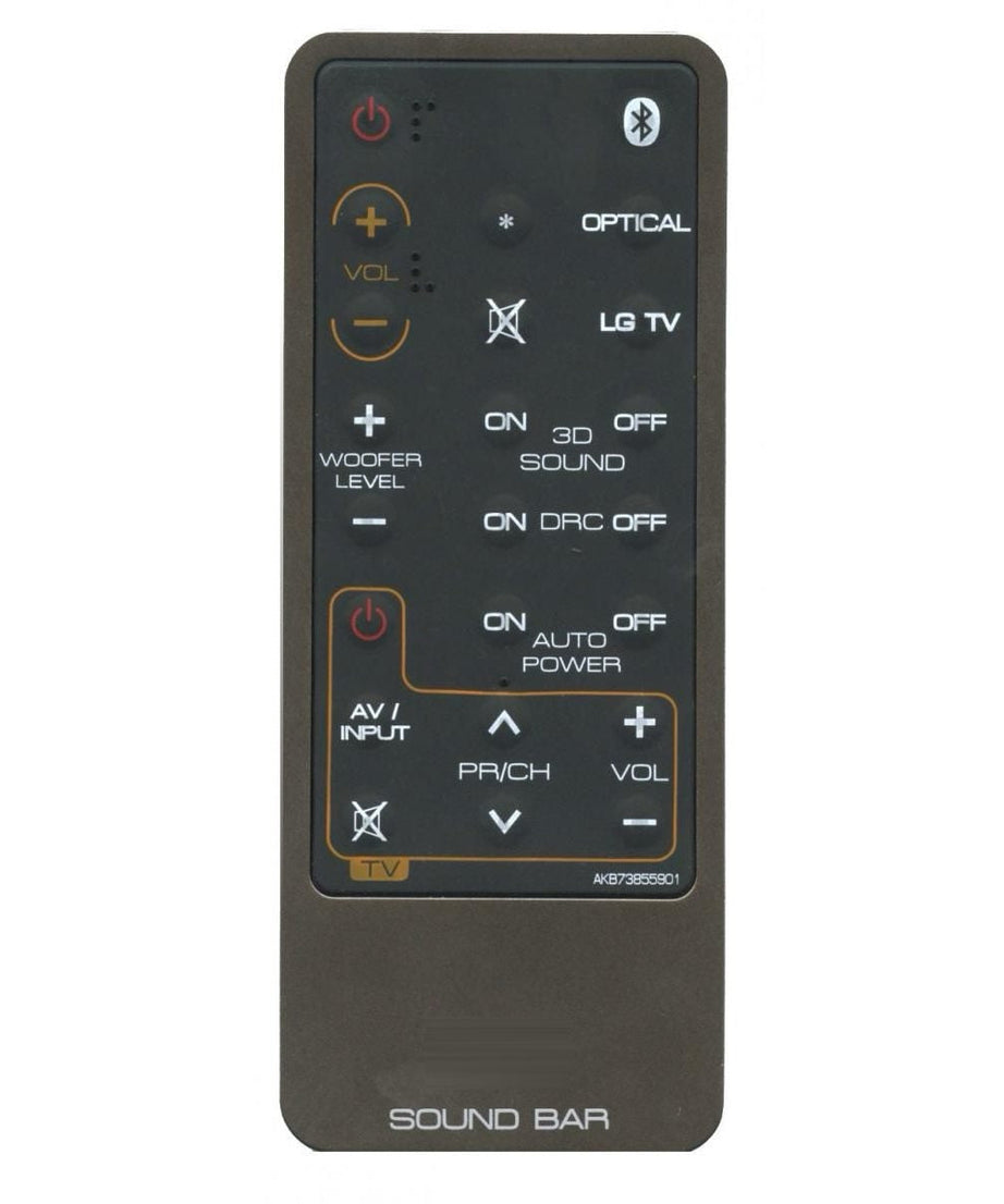 LG AKB73855901 Sound Bar Remote Control