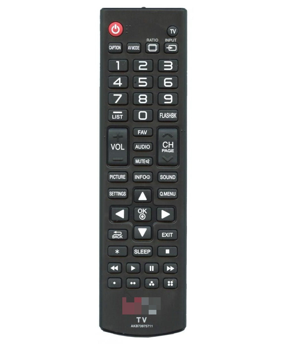 LG AKB73975711 TV Remote Control - AGF76631012, COV32807701