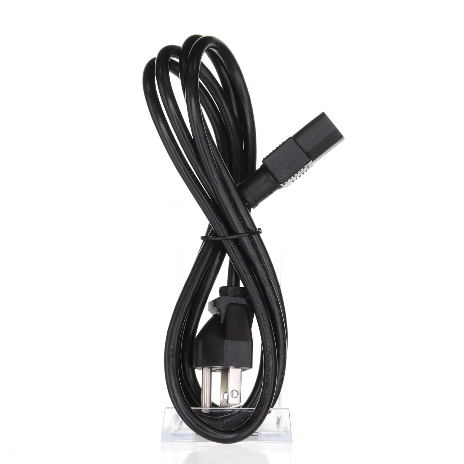 LG 6410TUW008A AC Power Cable | 6 Ft C5 Cloverleaf 3-Prong Grounded Cord - 6410TUW008A