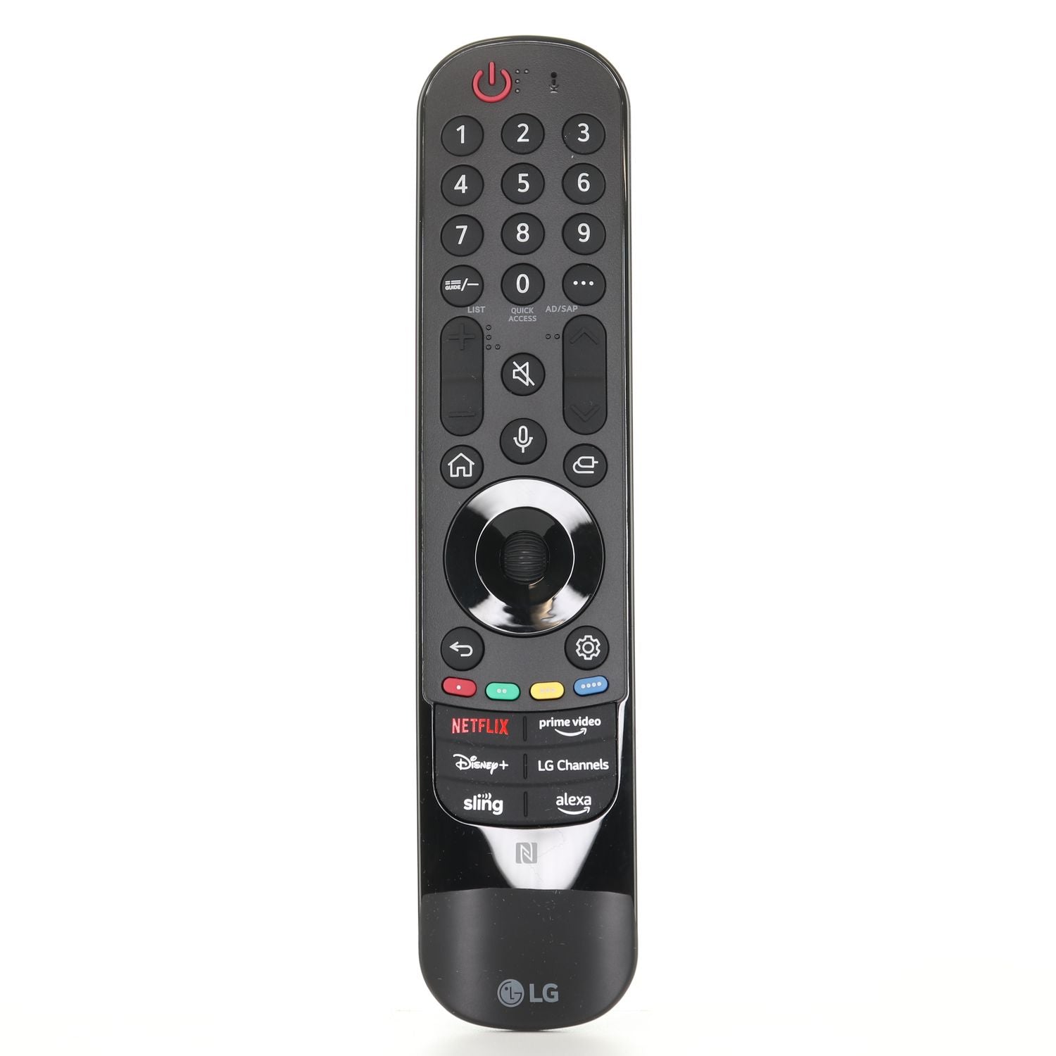 LG MR23GN Magic TV Remote Control | NFC | Voice | Netflix | Prime Video | Disney+ | Lg Channels | Sling | Alexa - AKB76043202