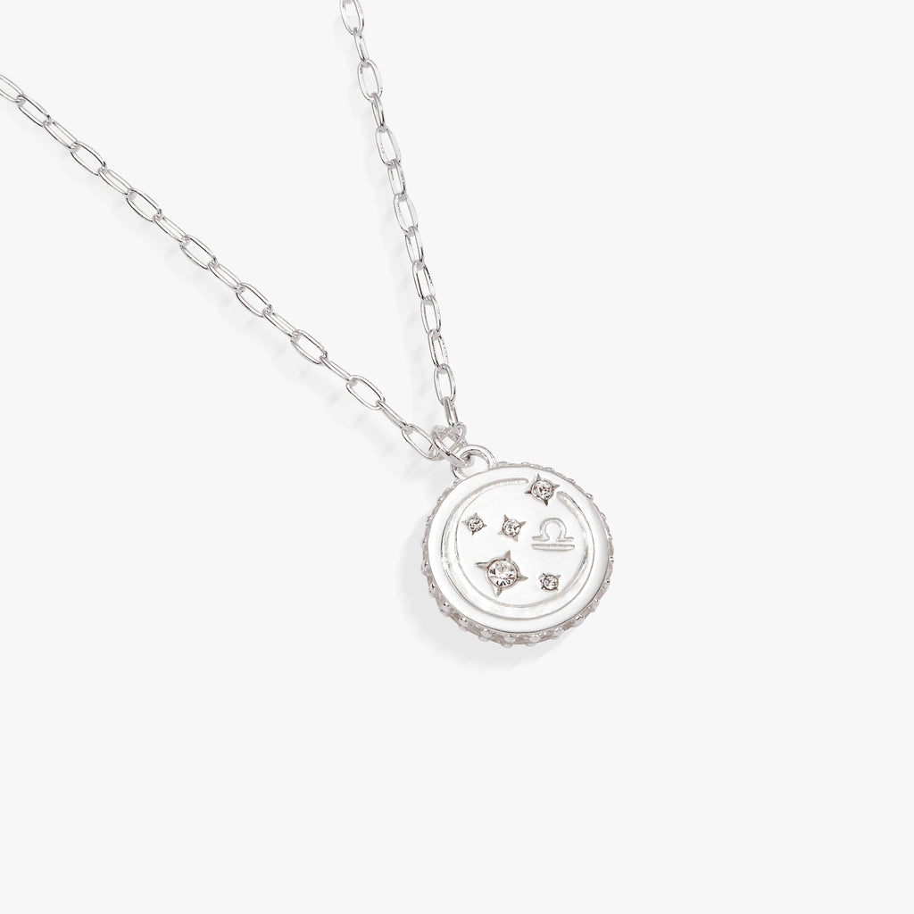 Libra Zodiac Precious Necklace