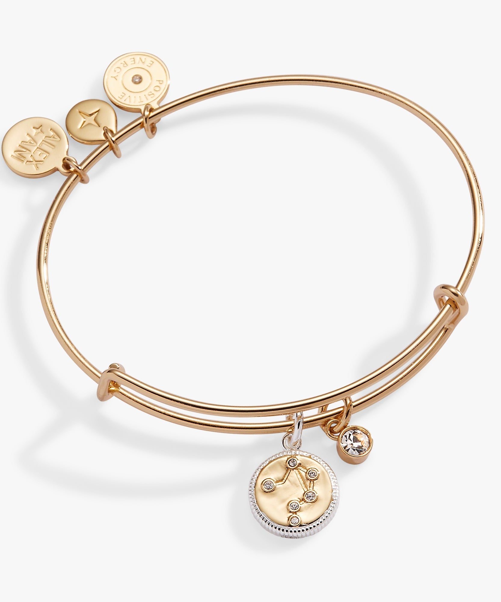 Libra Zodiac Charm Bangle