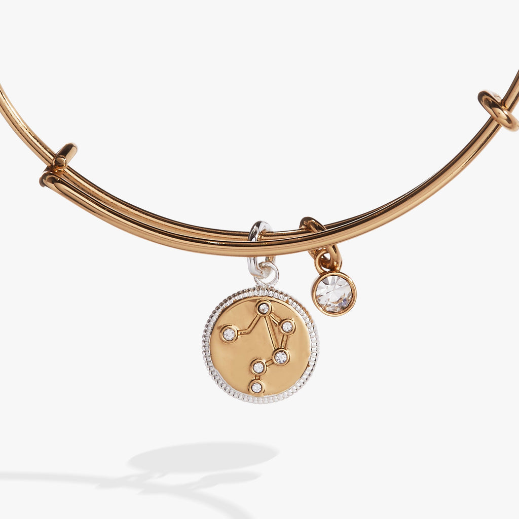 Libra Zodiac Charm Bangle