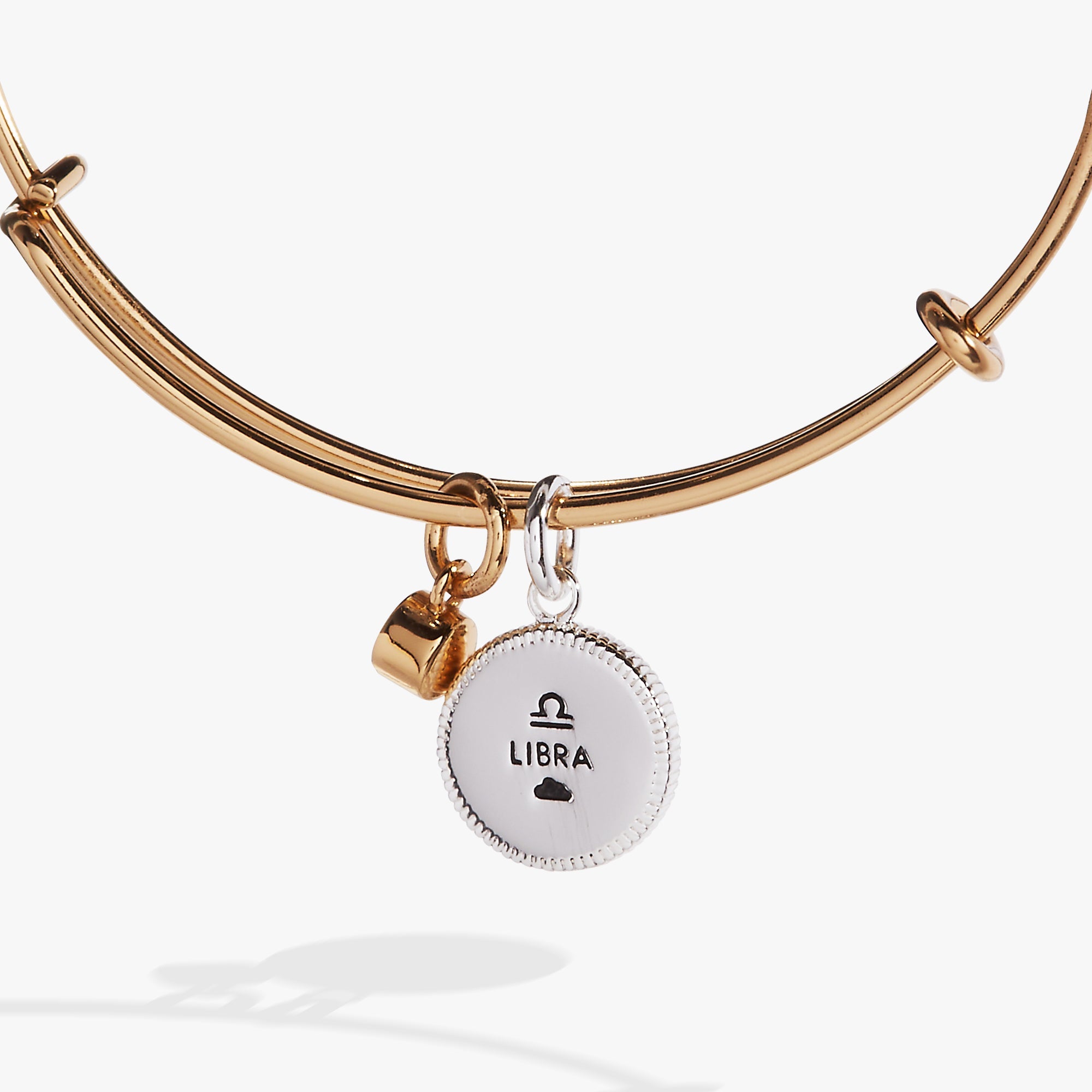 Libra Zodiac Charm Bangle