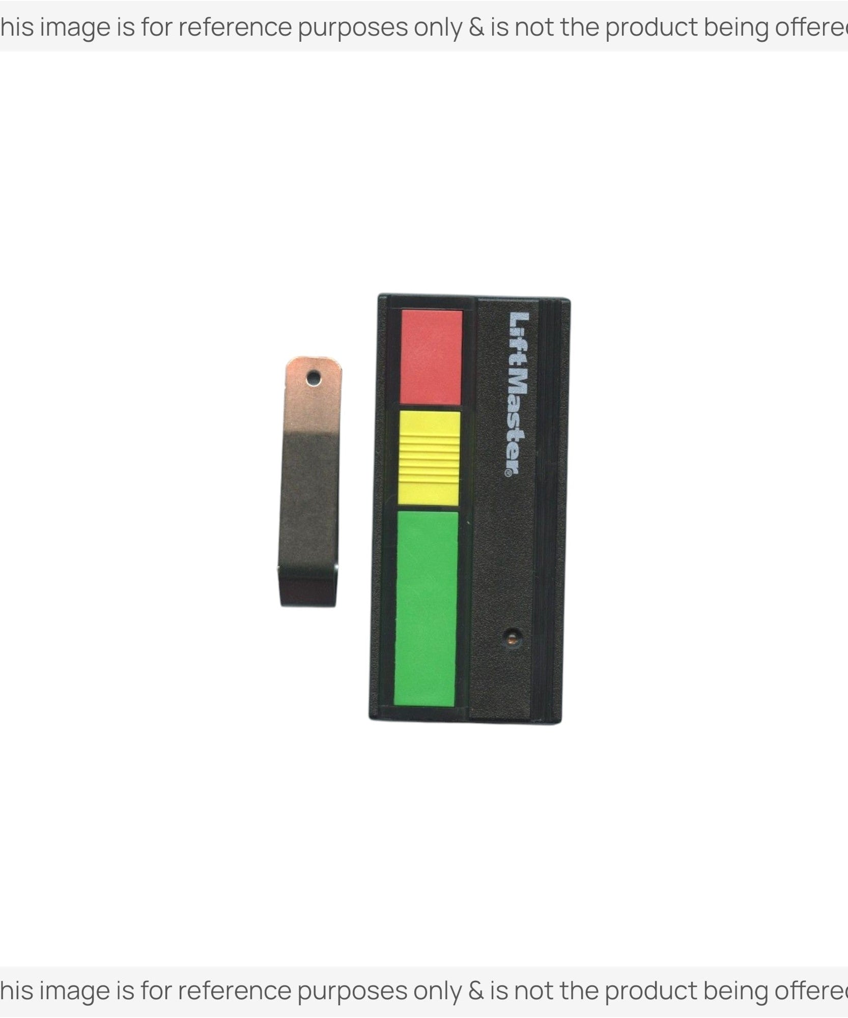 Substitute for LiftMaster 33LM / 33LMC / 63LM / 63LMC 3-Button Visor 390mhz Garage Door Opener Remote Control [375UT-3button]