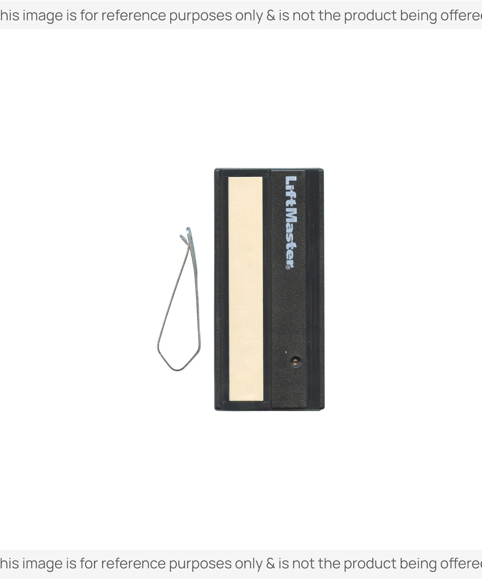 Substitute for LiftMaster 61LM / 61LMC 1-Button Visor 390 MHz Garage Door Opener Remote Control [375UT-3button]