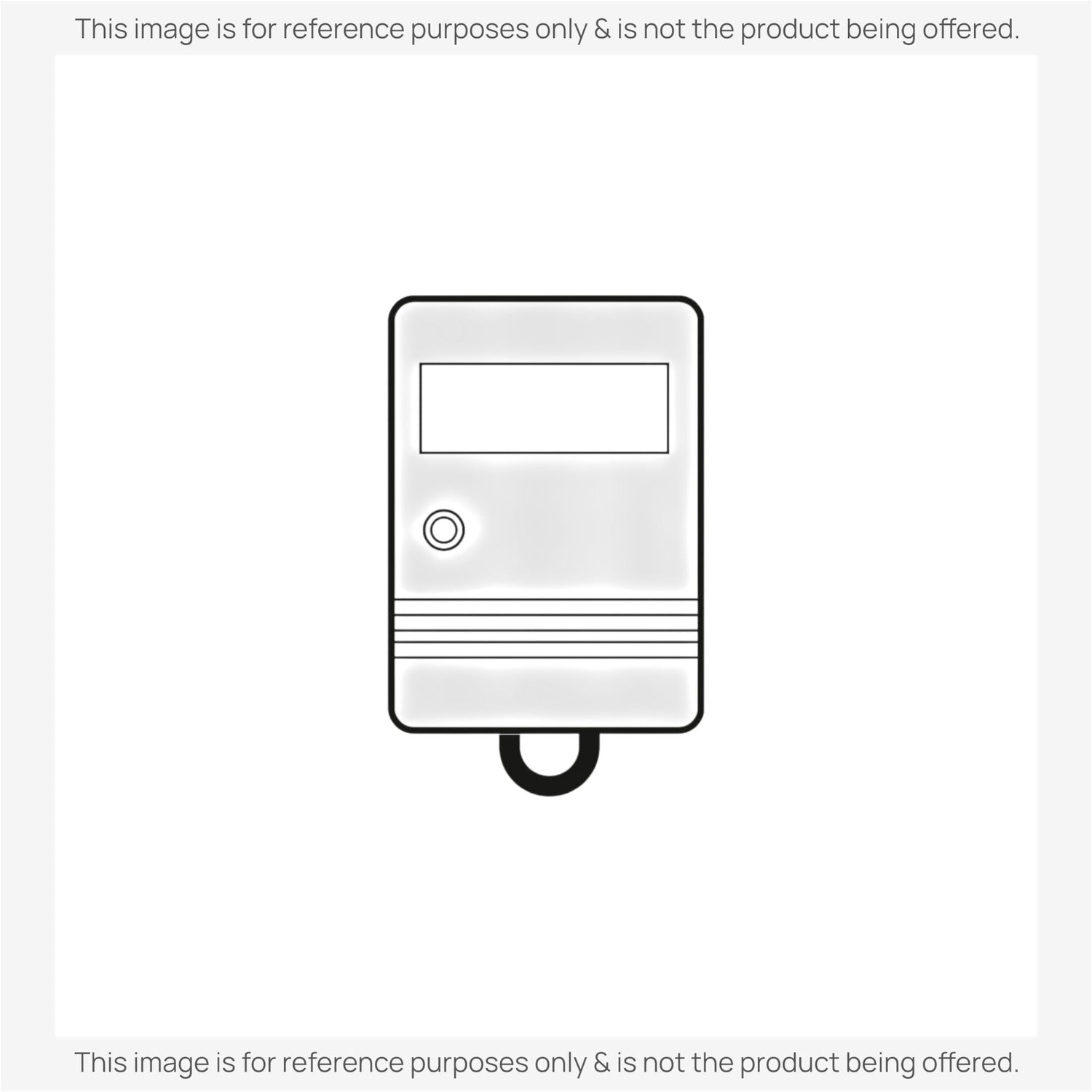 Substitute for LiftMaster 64LM / 64LMC 1-Button keychain 390 MHz Garage Door Opener Remote Control [375UT-2button]