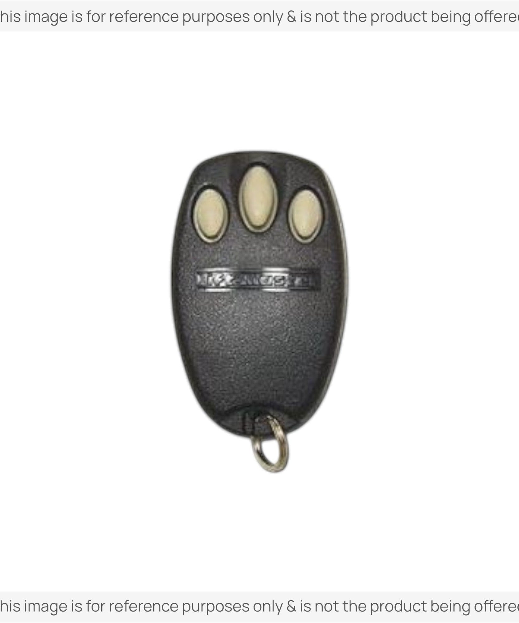 Substitute for LiftMaster 970LM 3-Button Mini keychain 390 MHz Garage Door Opener Remote Control [890MAX]