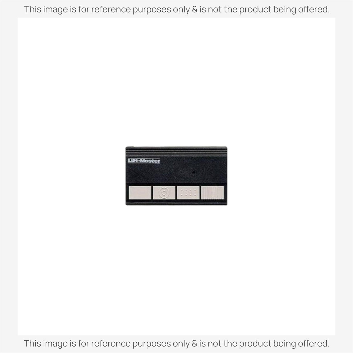 Substitute for LiftMaster 84LM 4-Button Visor 390 MHz Garage Door Opener Remote Control [375UT-3button]