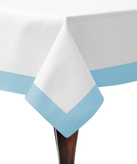 Border Frame Poly Cotton Table Cloth