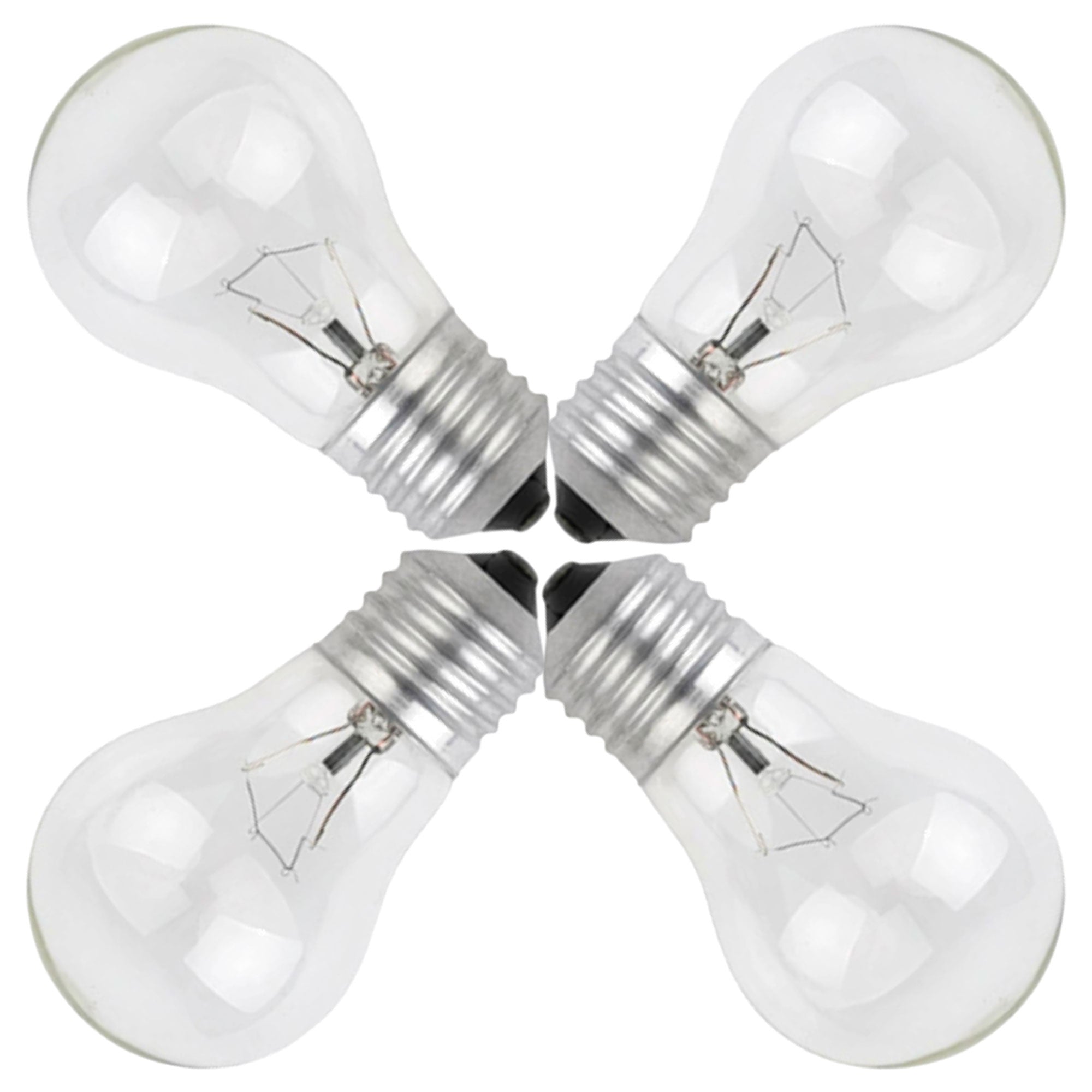 Foundation™ 60-Watt Incandescent Dimmable Light Bulb for Home Lighting - 2700K Soft White, E26 Medium Base - 4-Pack