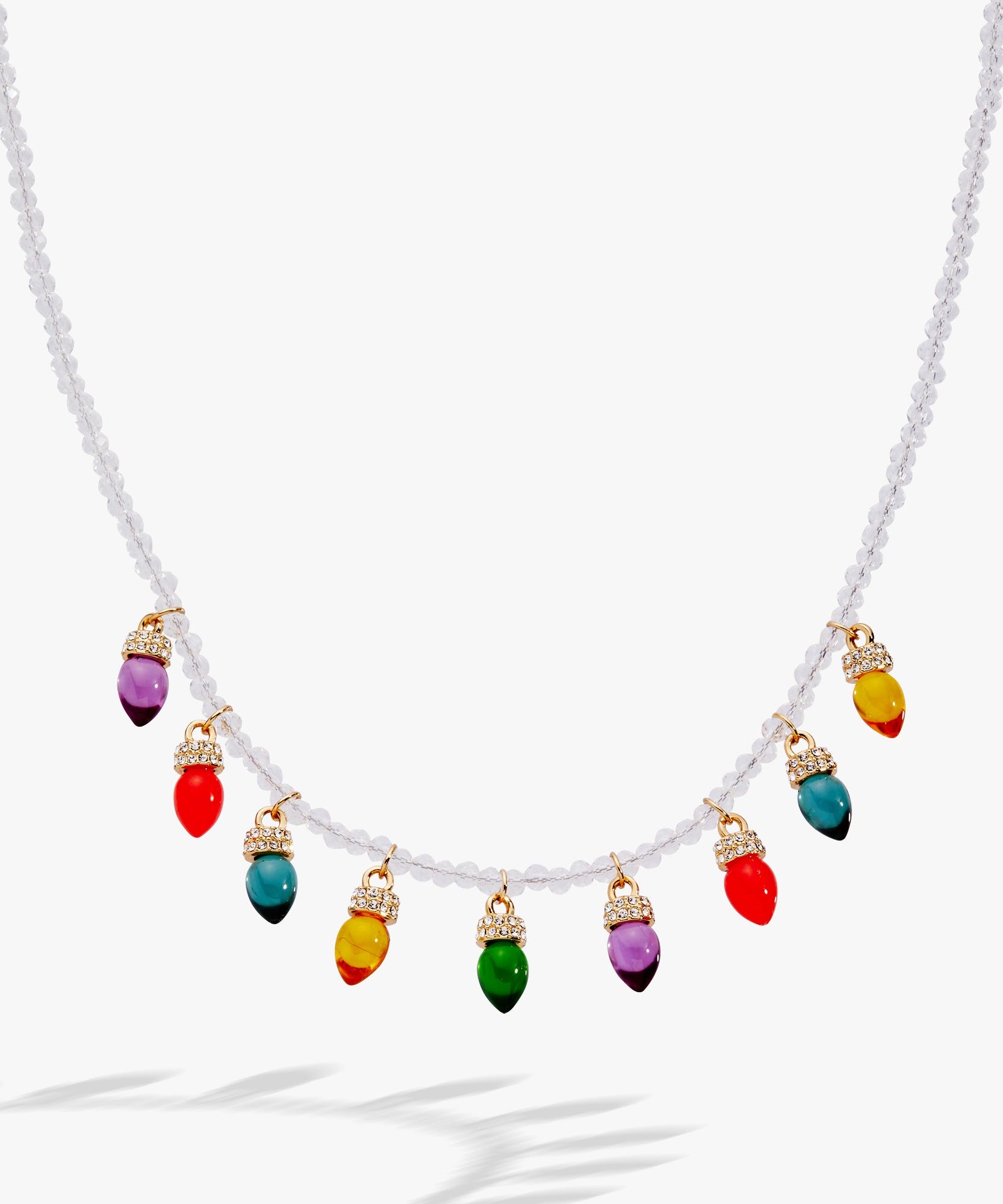 Christmas Light Bulb Necklace