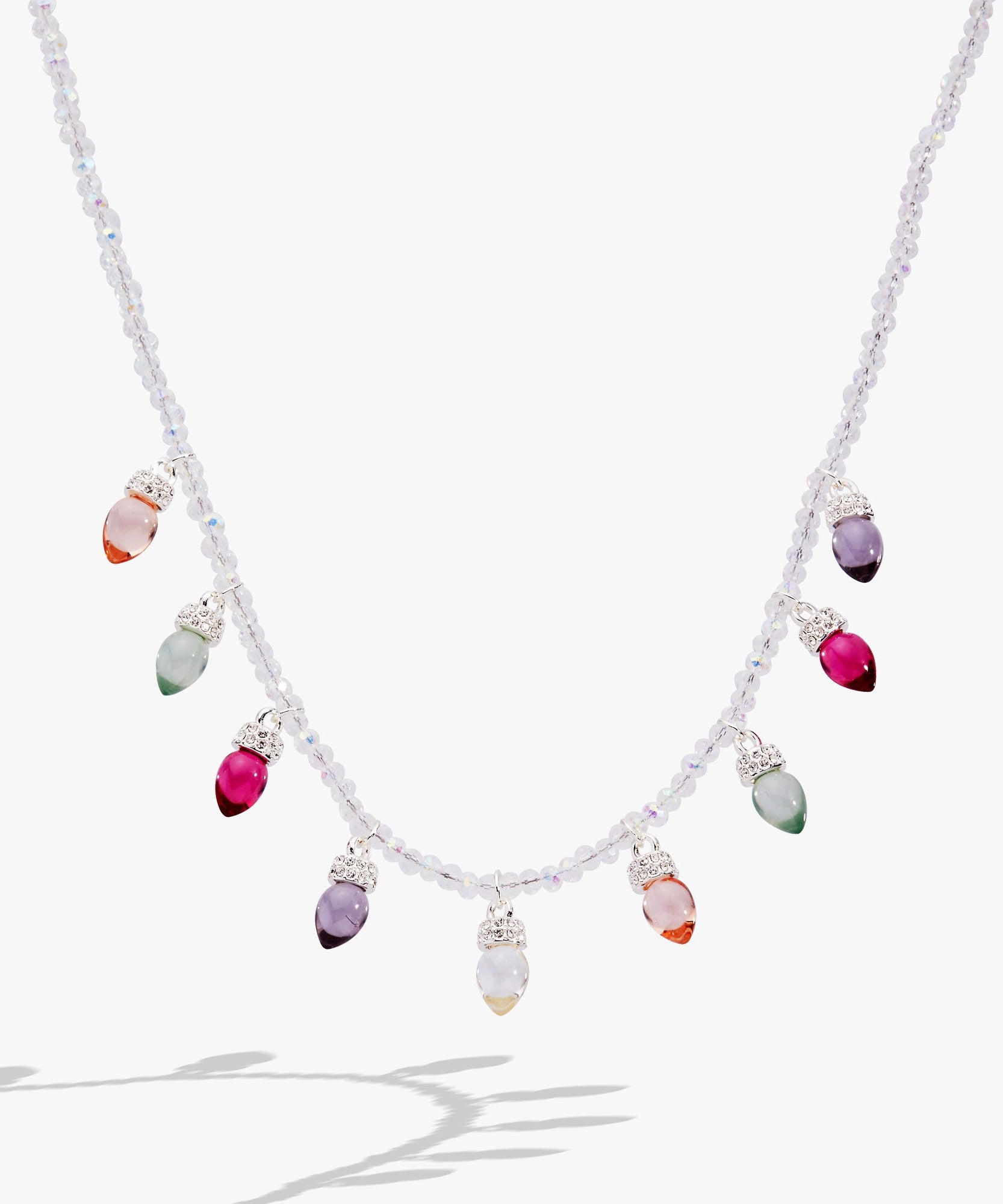 Christmas Muted Light Bulb Necklace