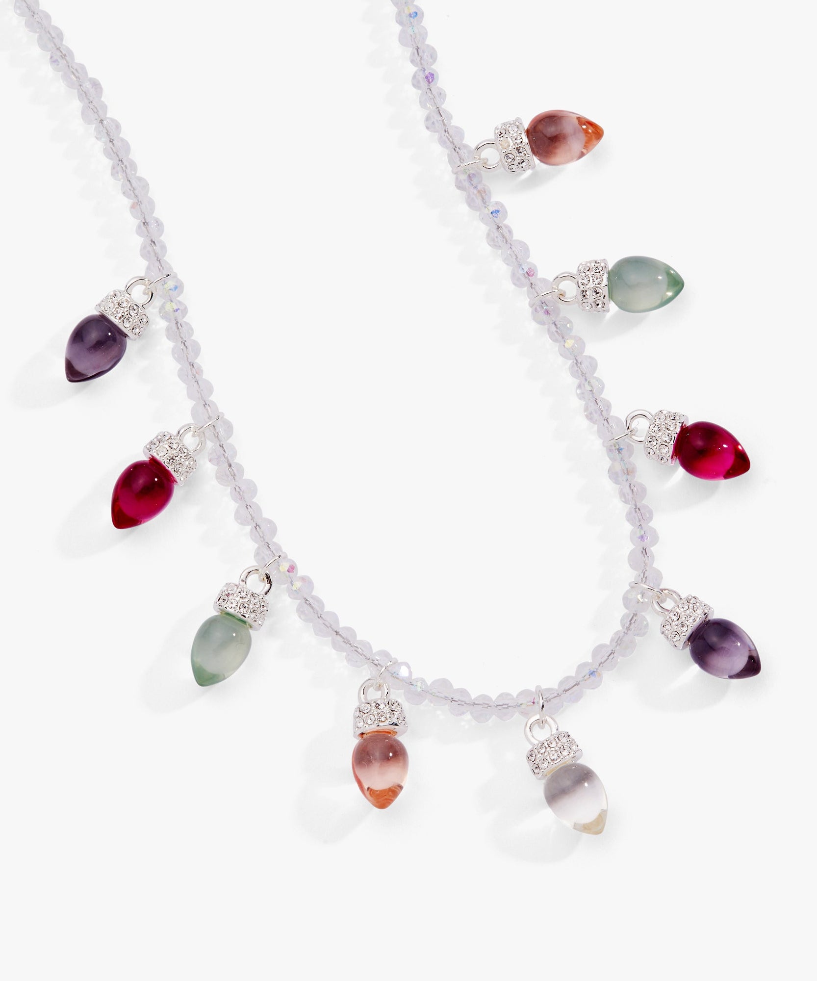 Christmas Muted Light Bulb Necklace