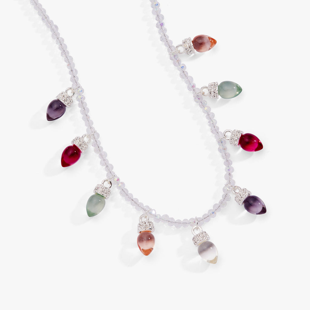 Christmas Muted Light Bulb Necklace