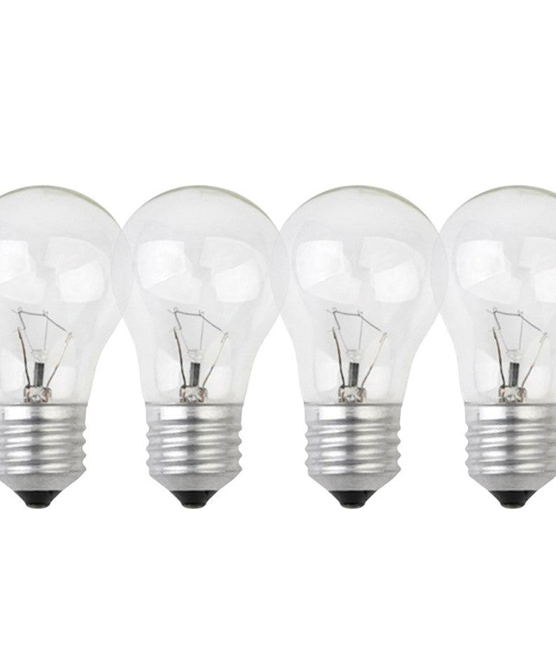 Foundation™ 60-Watt Incandescent Dimmable Light Bulb for Home Lighting - 2700K Soft White, E26 Medium Base - 4-Pack