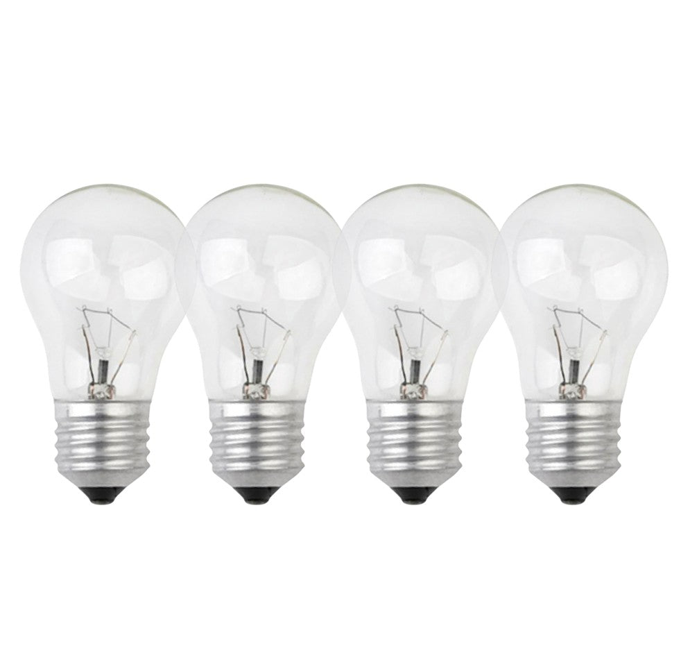 Foundation™ 60-Watt Incandescent Dimmable Light Bulb for Home Lighting - 2700K Soft White, E26 Medium Base - 4-Pack
