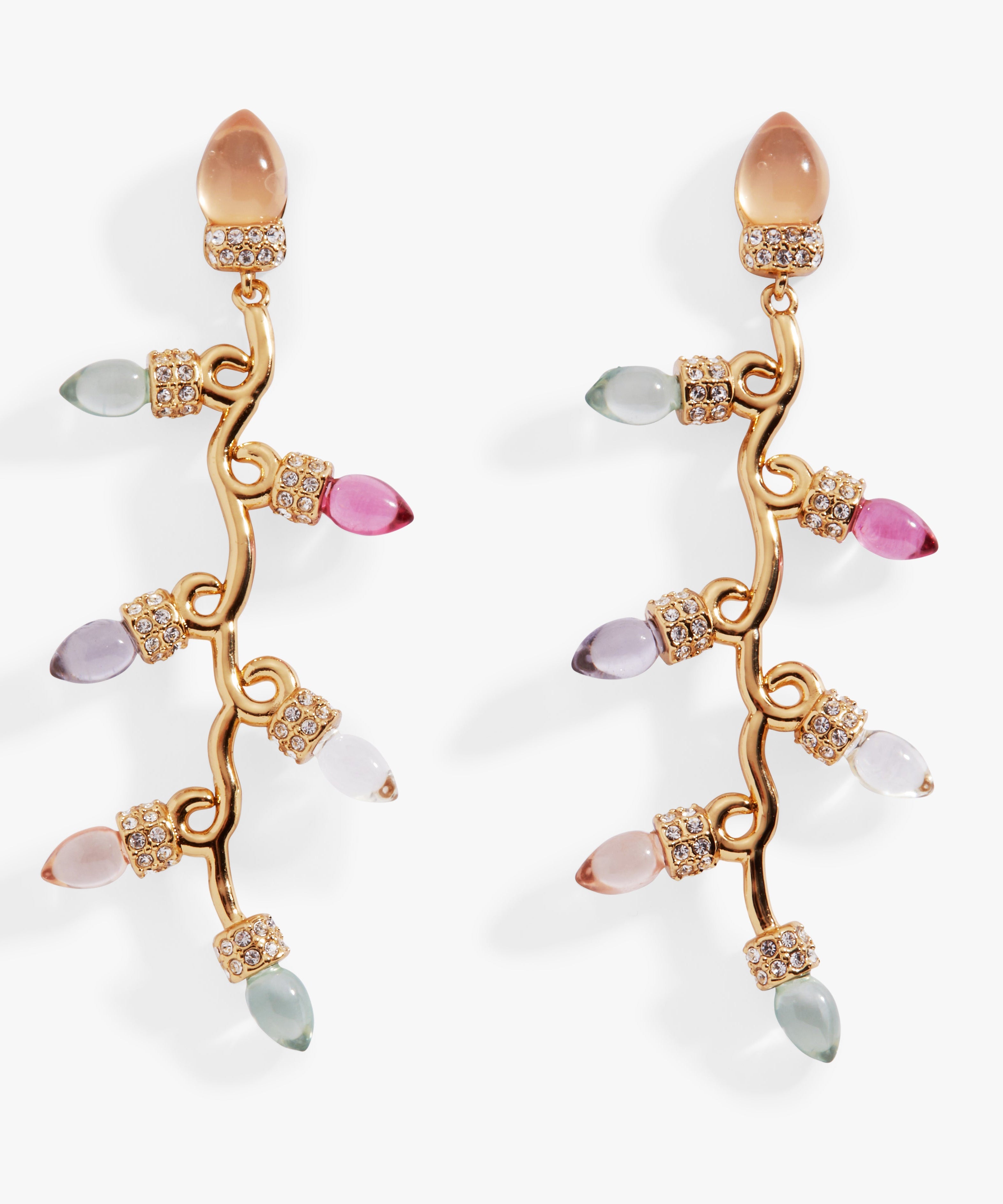 Christmas Muted Light Bulb Earrings