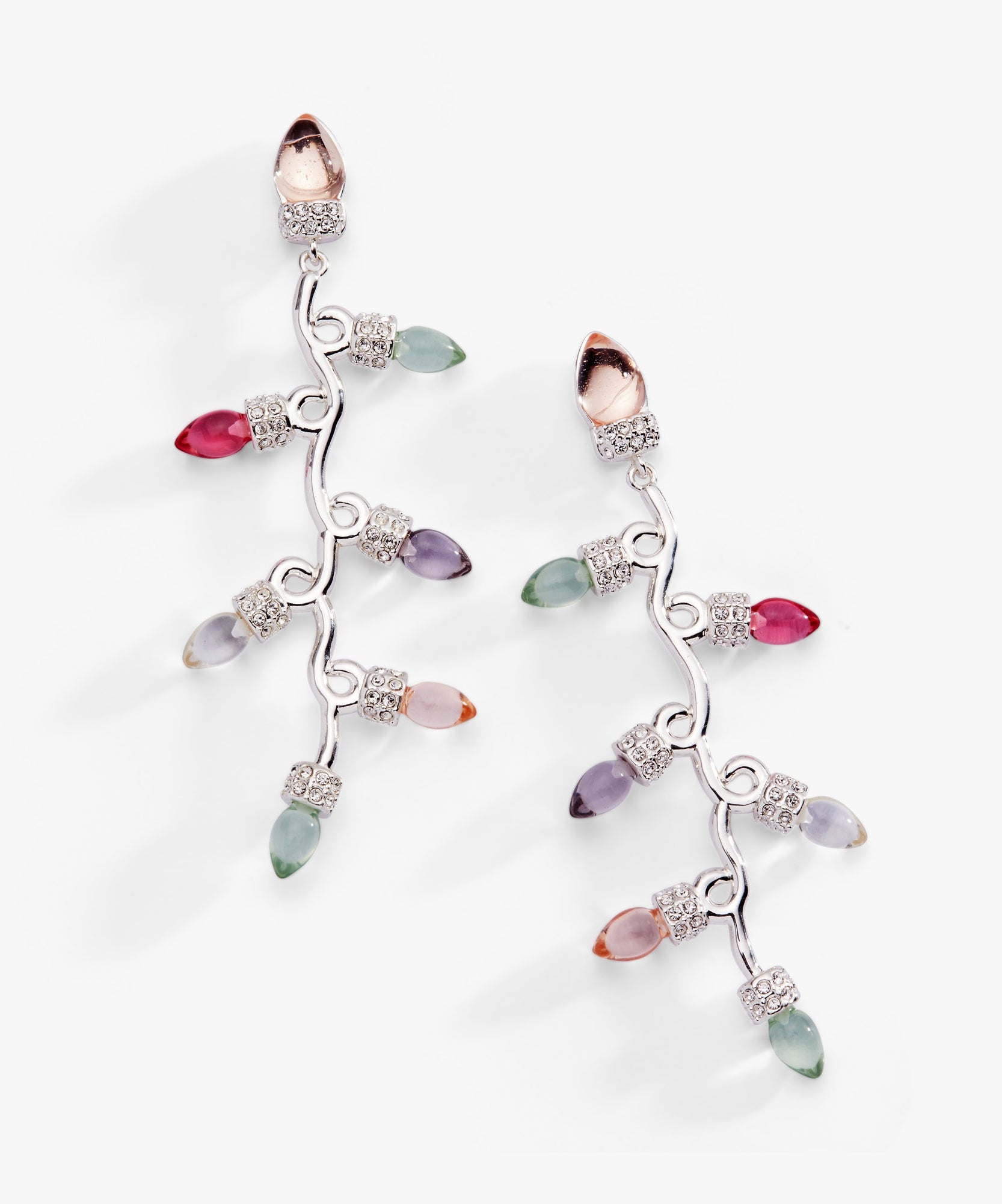 Christmas Muted Light Bulb Earrings