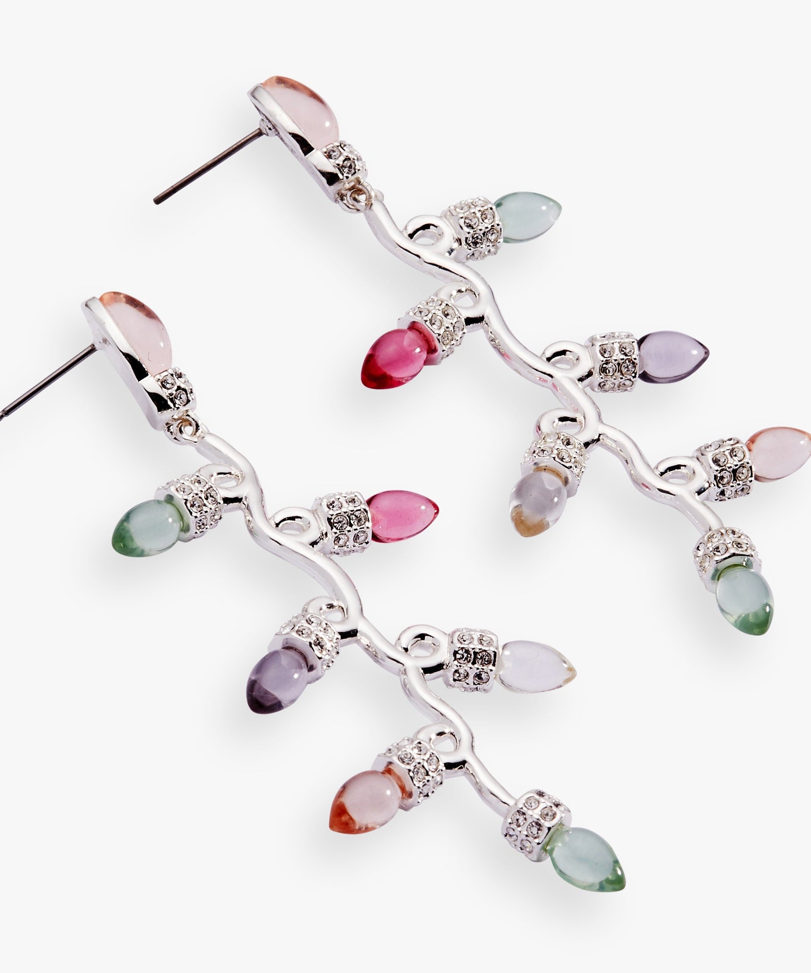 Christmas Muted Light Bulb Earrings