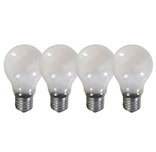 Foundation™ 60-Watt Incandescent Dimmable Light Bulb for Home Lighting - 2700K Soft White, E26 Medium Base - 4-Pack