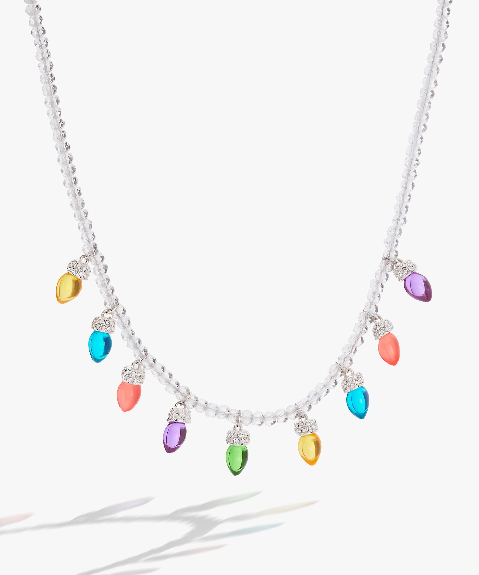 Christmas Light Bulb Necklace