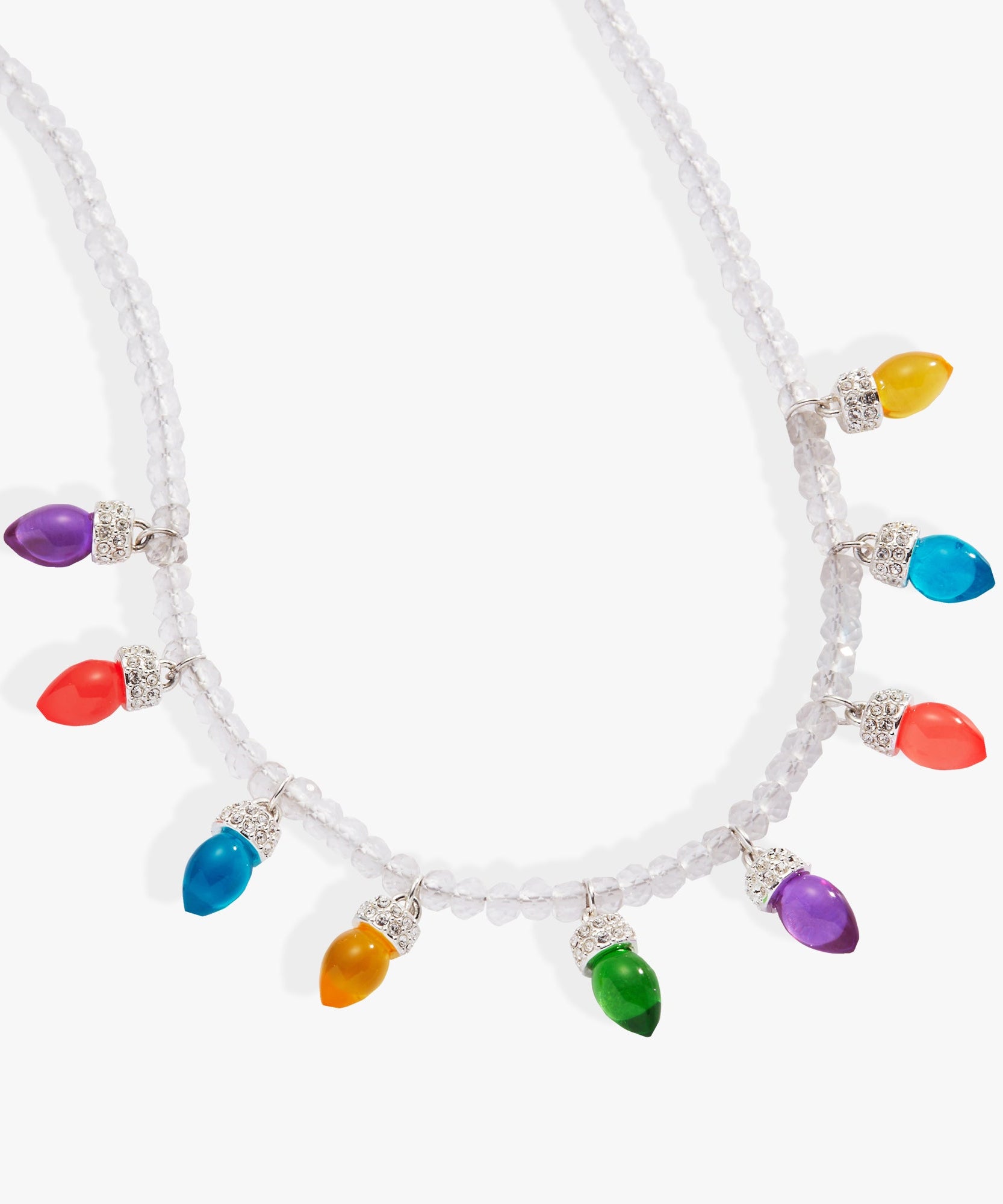 Christmas Light Bulb Necklace