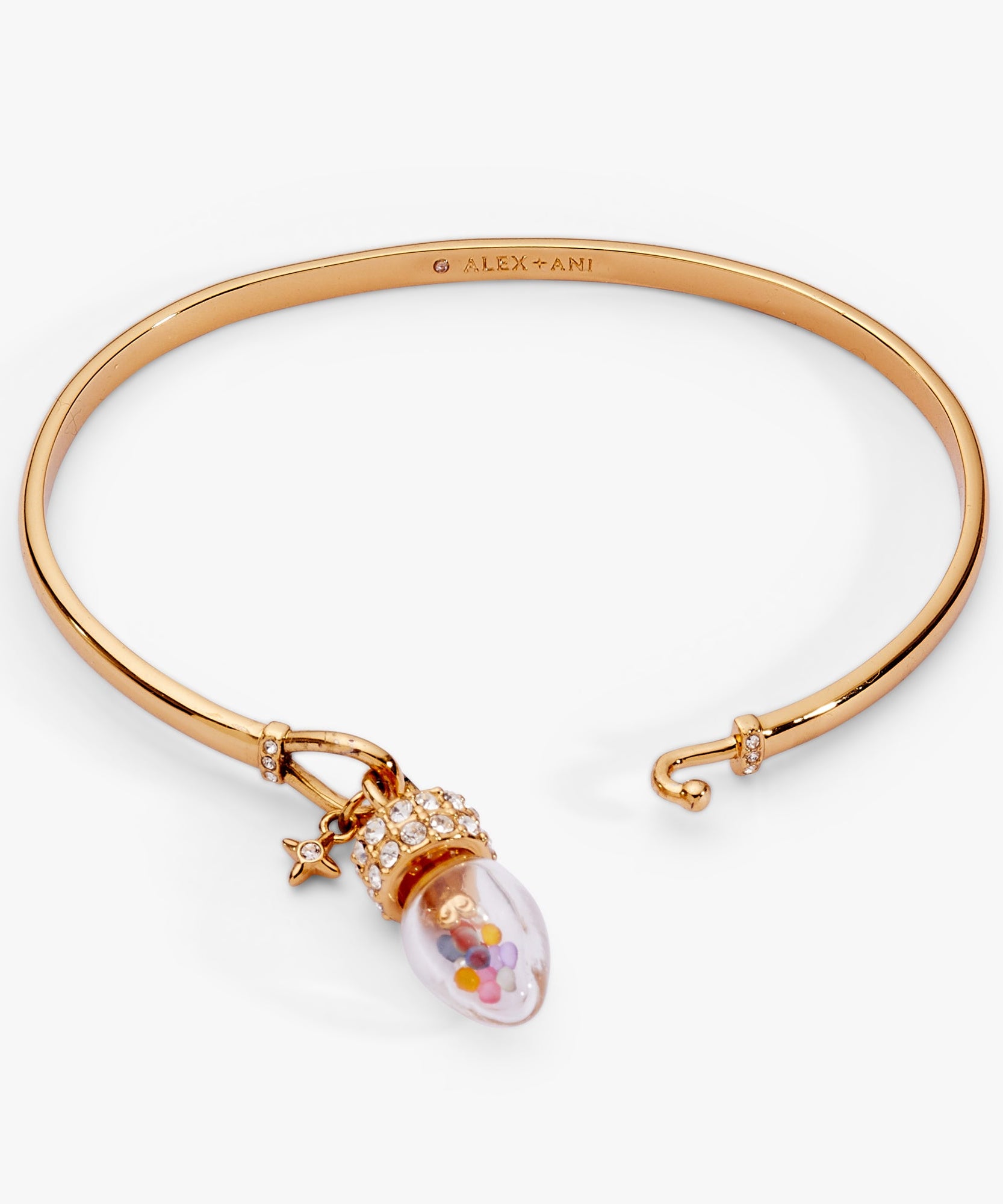 Christmas Light Bulb Shaker Tension Cuff