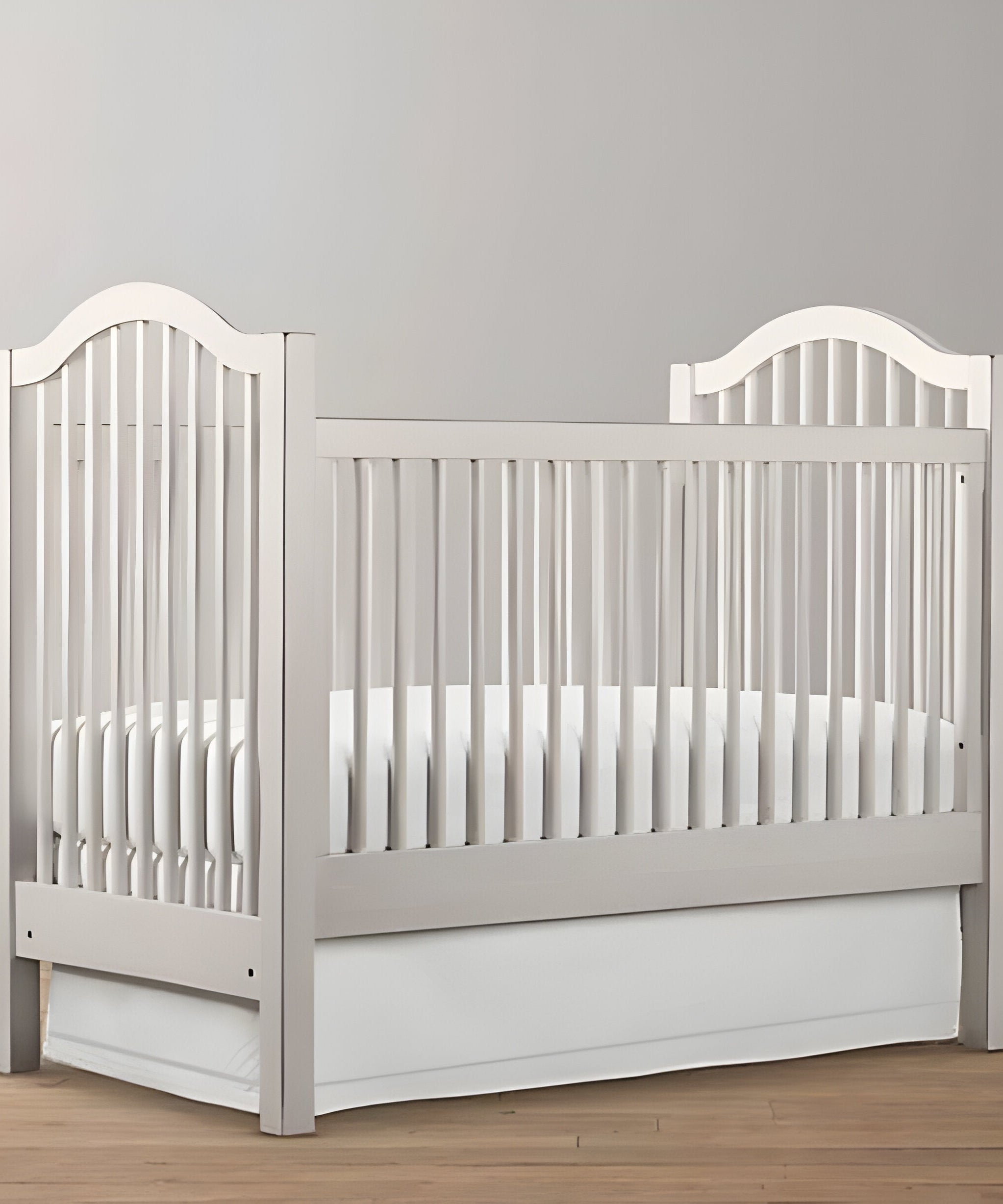 Single Embroidery Cotton Crib Skirt