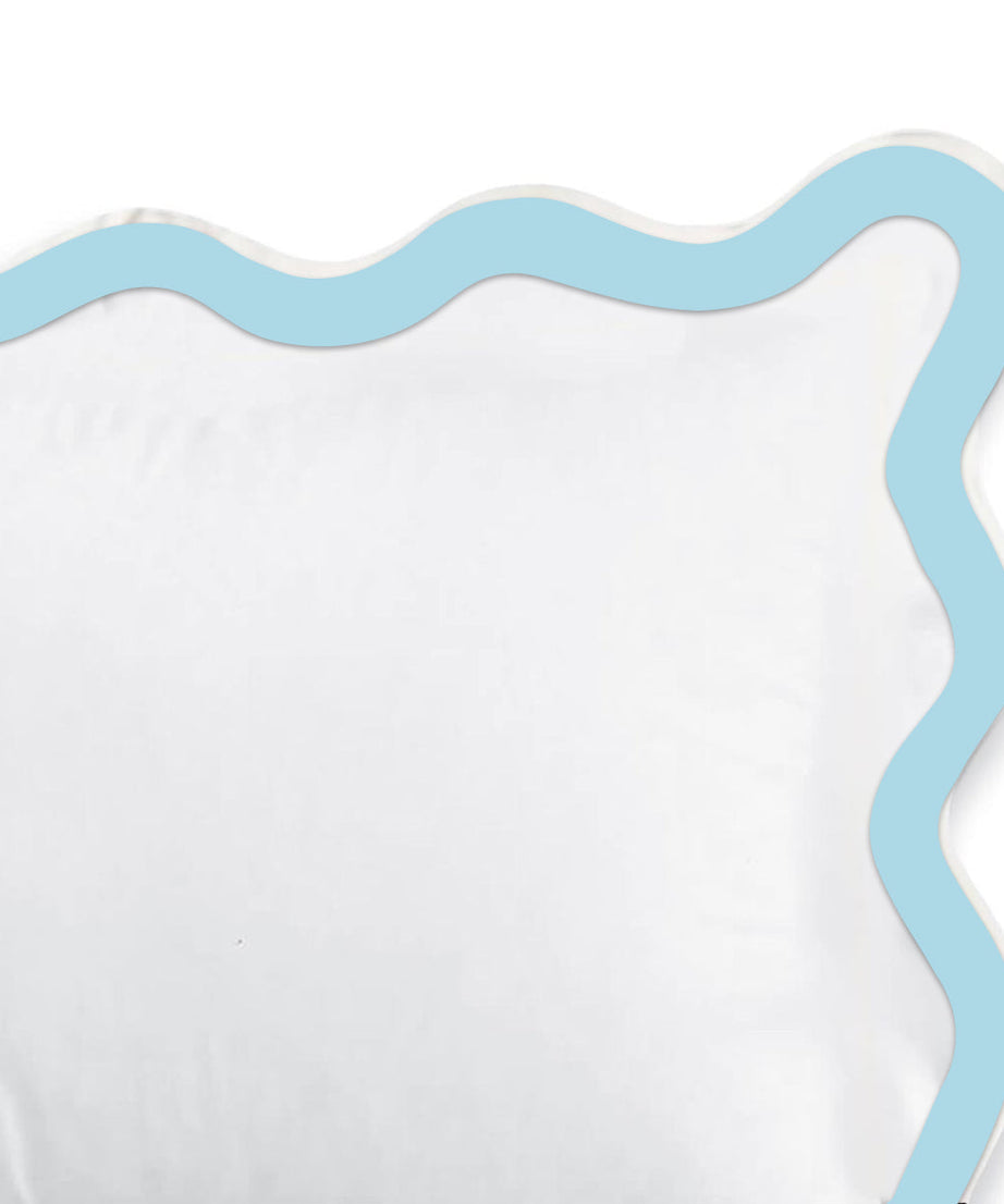 400TC Applique Scalloped Embroidery Cotton Duvet Cover Set