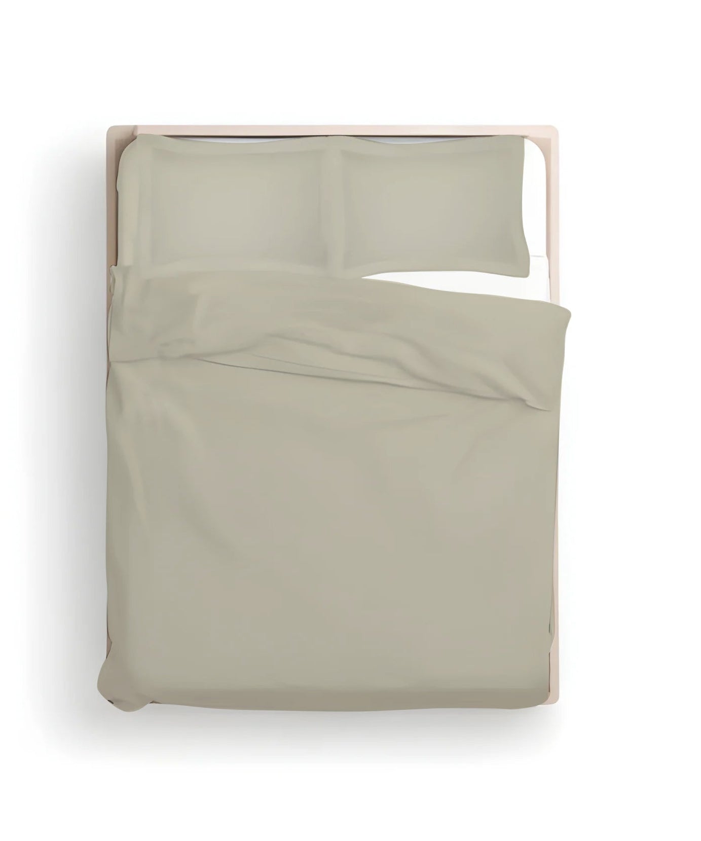 400TC Cotton Sateen Solid Duvet Cover Set