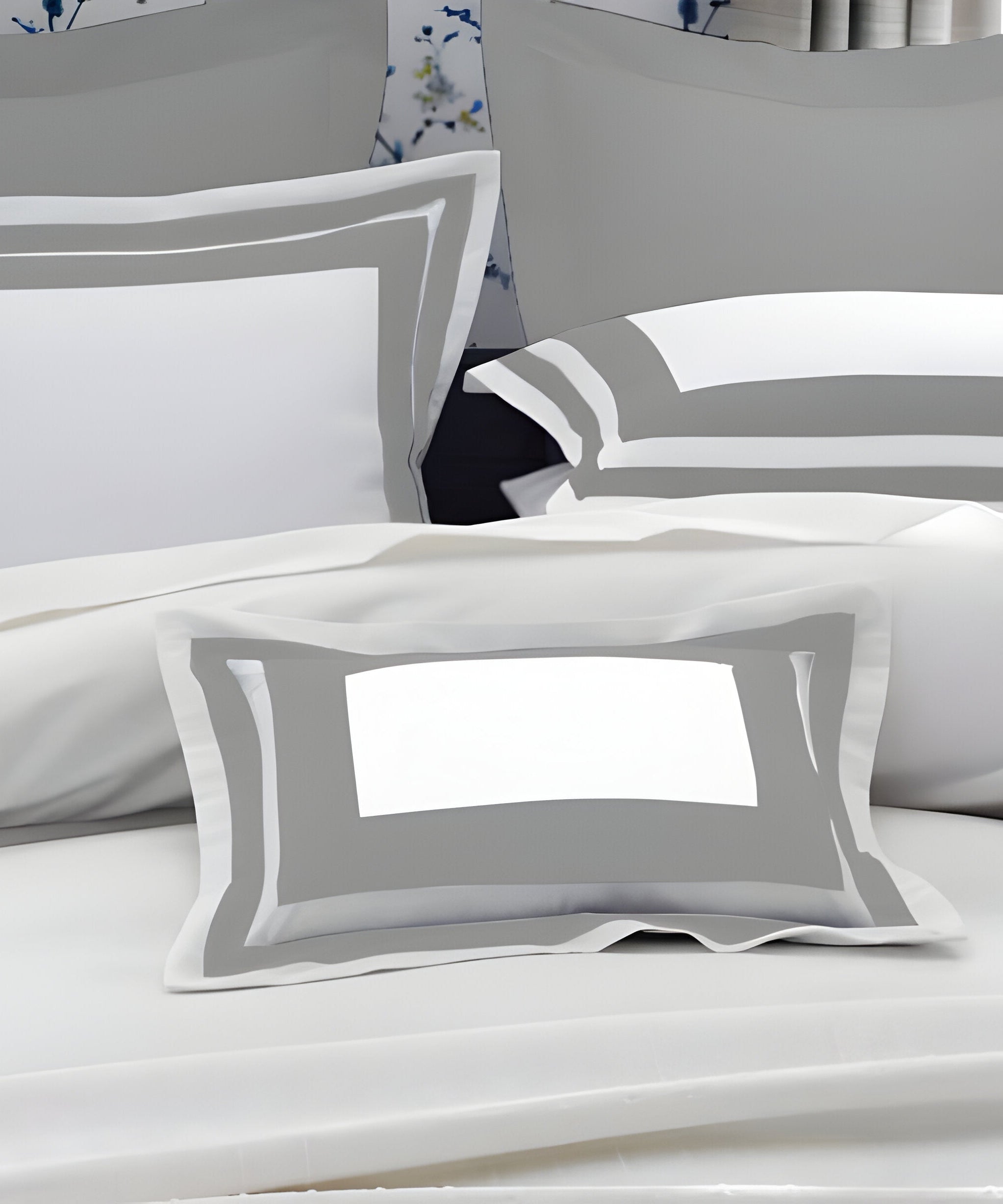 400TC Cotton Sateen Double Border Frame Duvet Cover Set