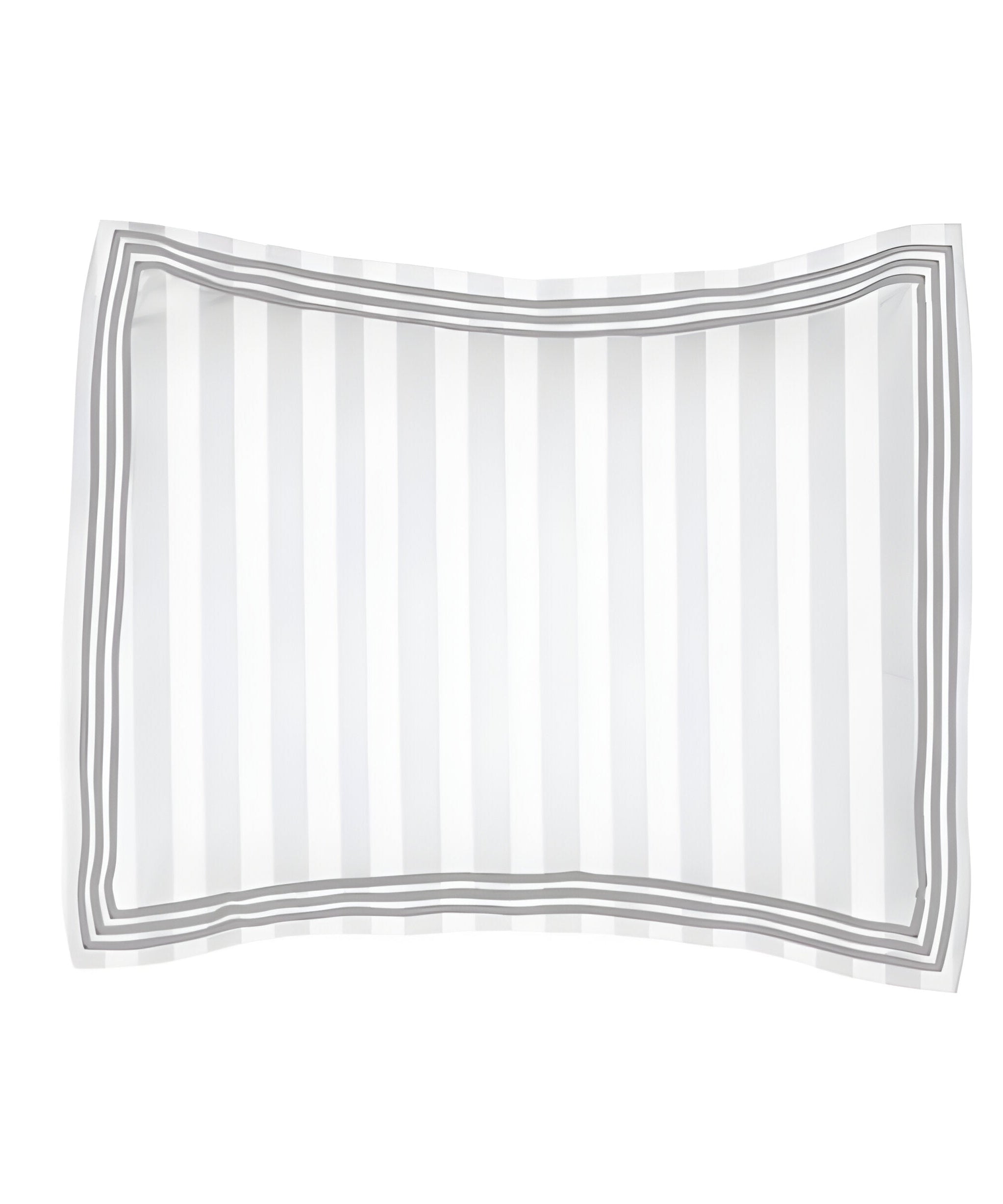 400TC Cotton Sateen Triple Edge Embroidery Stripe Duvet Cover Set