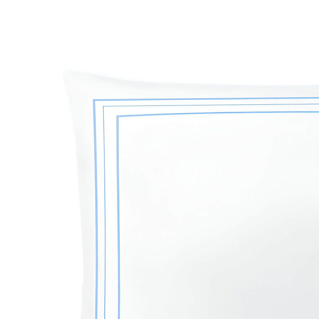 400TC Cotton Classic Embroidery Sateen Solid Duvet Cover Set
