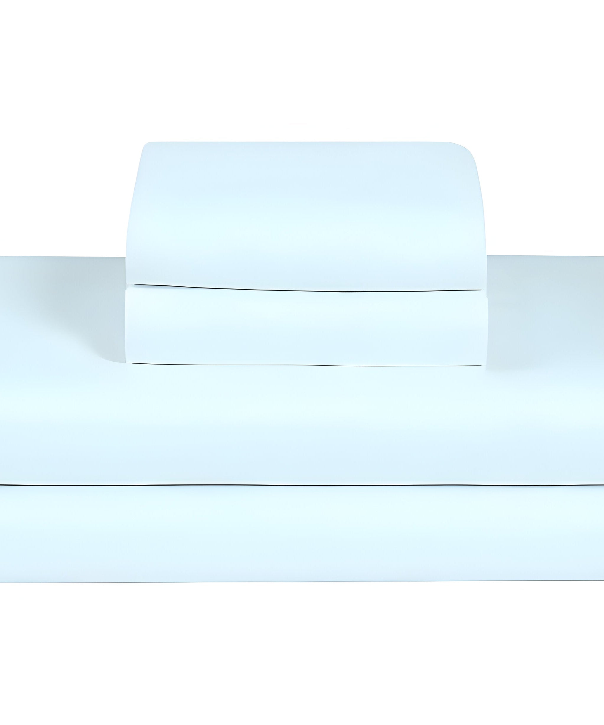200TC Cotton Percale Solid Duvet Cover Set