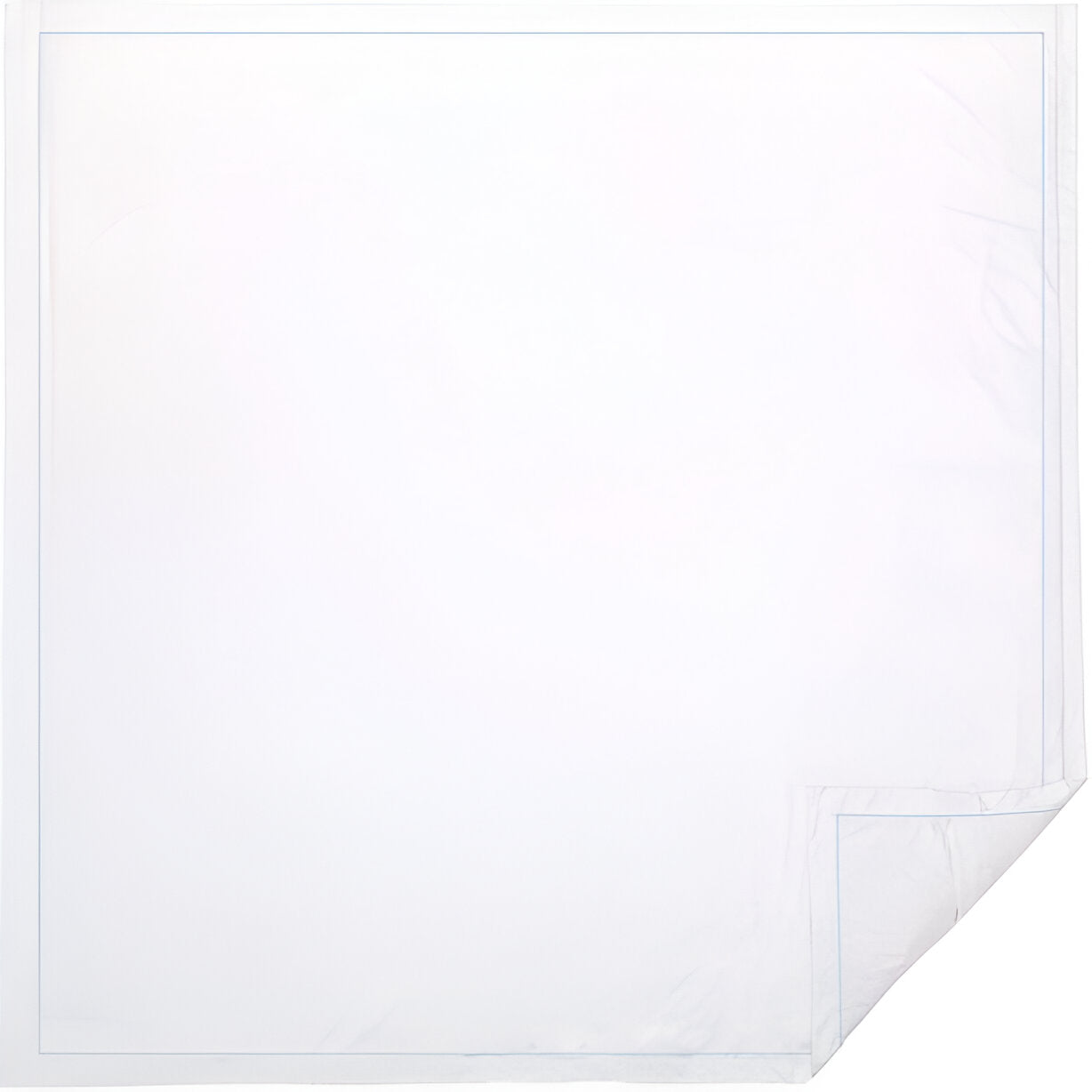 400TC Cotton Single Edge Embroidery Sateen Solid Duvet Cover Set