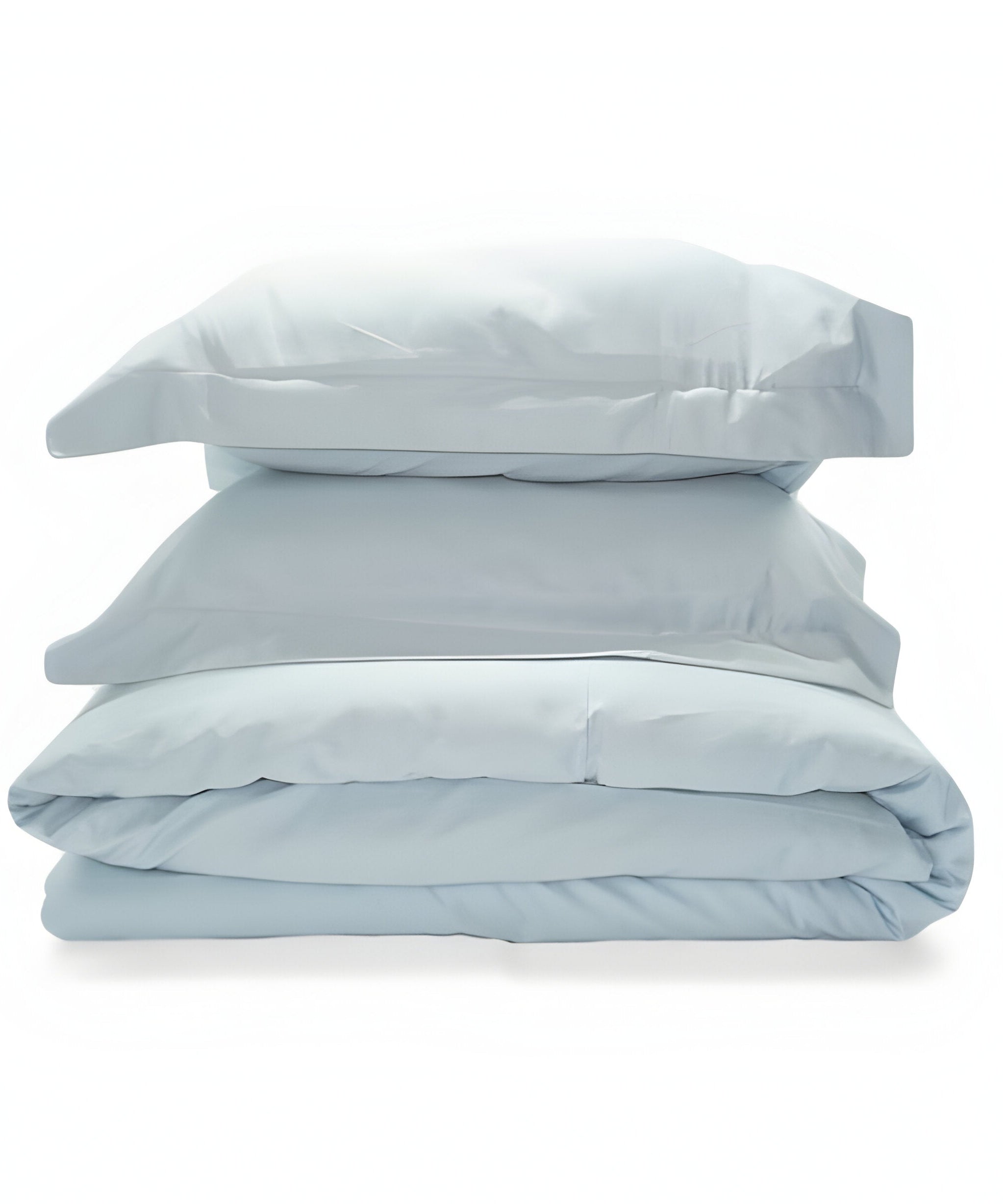 400TC Cotton Sateen Solid Duvet Cover Set