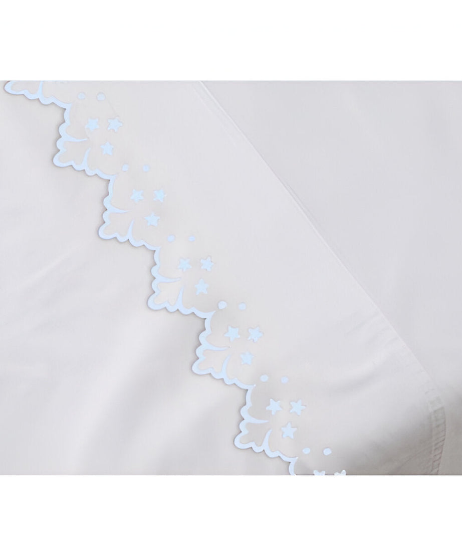 Elegant Flower Embroidered Duvet Cover Set